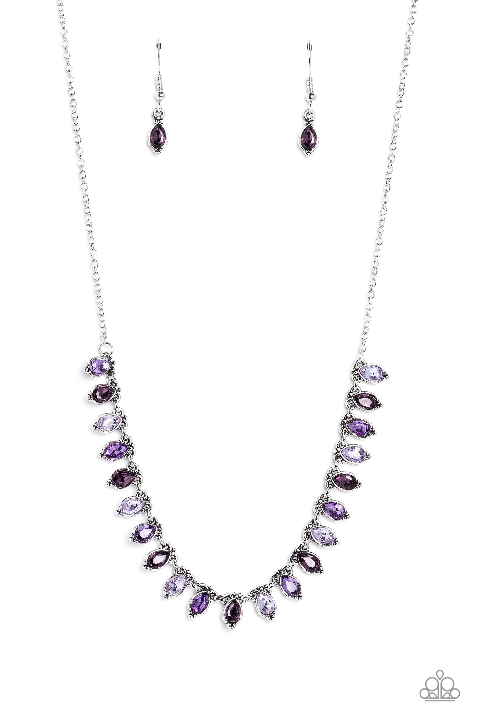 FAIRY LIGHT FASHION PURPLE-NECKLACE