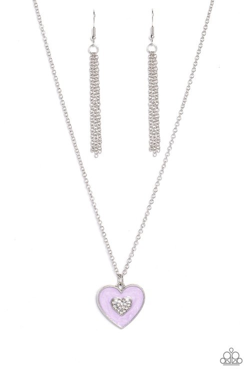 SO THIS IS LOVE PURPLE-NECKLACE