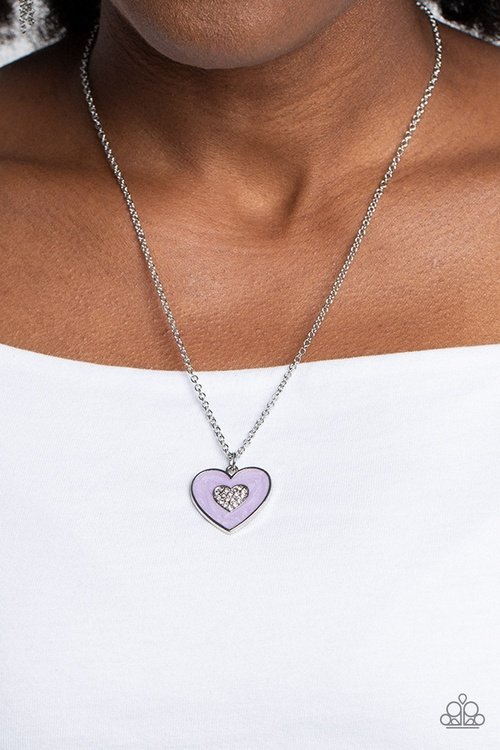 SO THIS IS LOVE PURPLE-NECKLACE