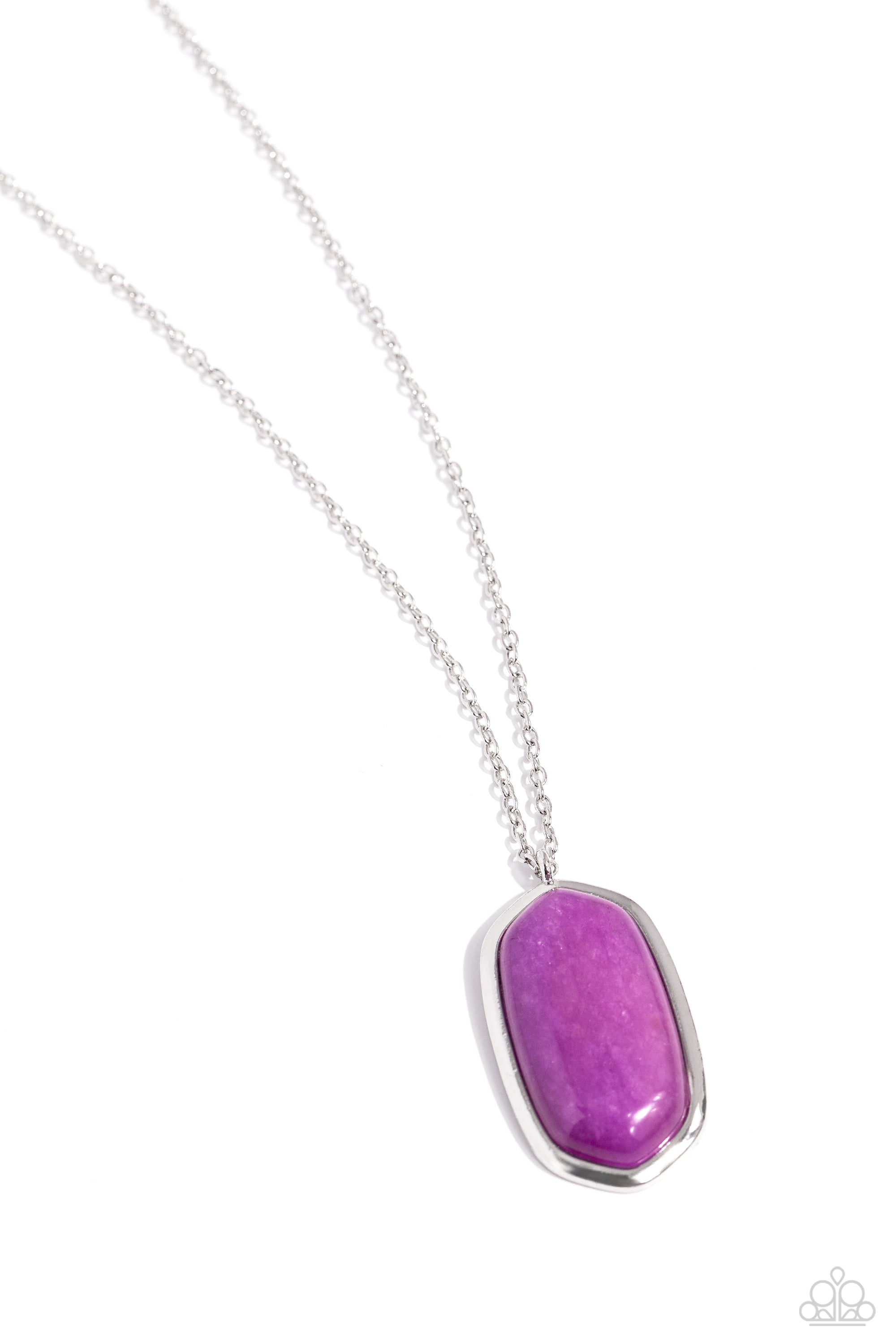 STYLE IN THE STONE PURPLE-NECKLACE