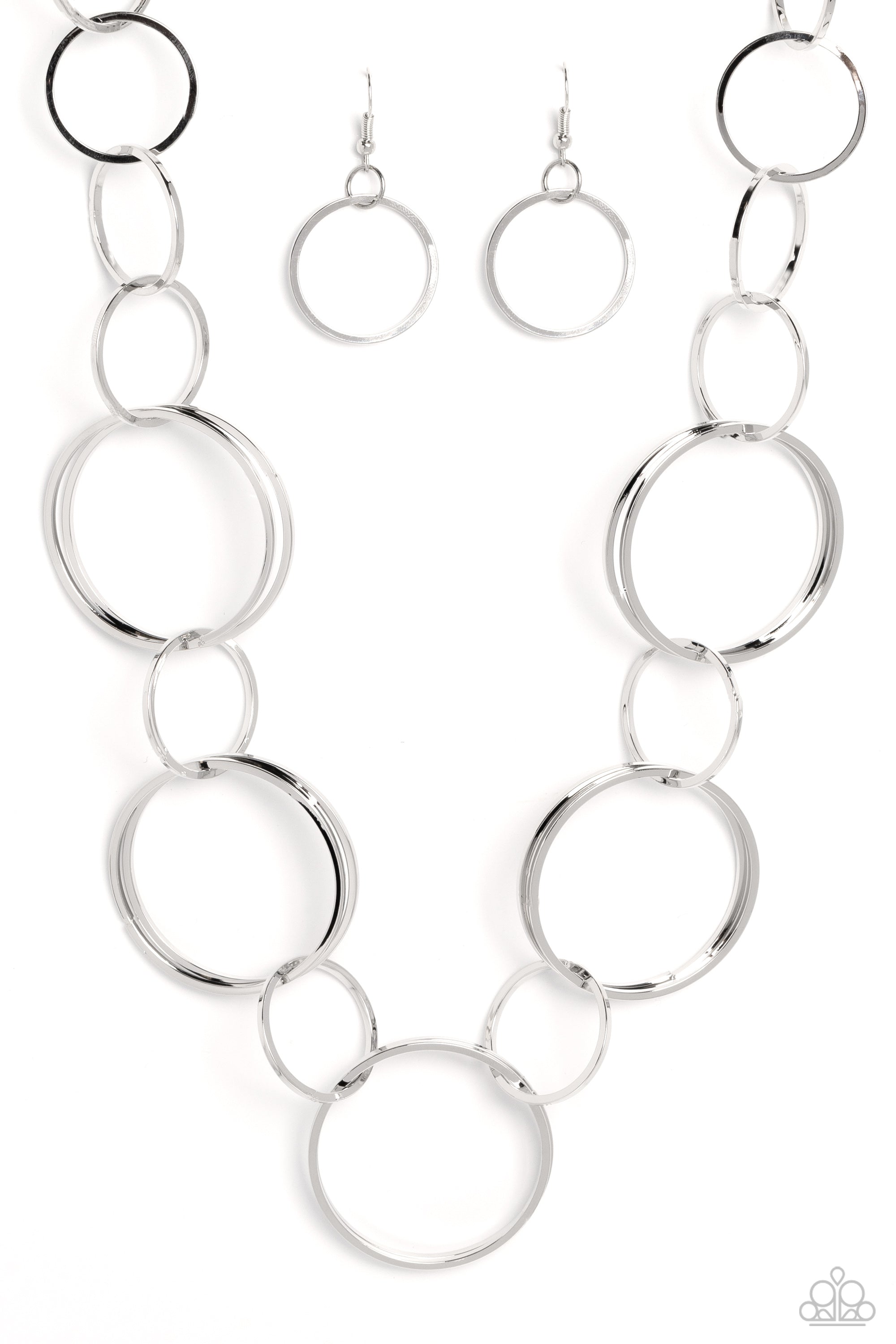 SHIMMERING SYMPHONY SILVER-NECKLACE