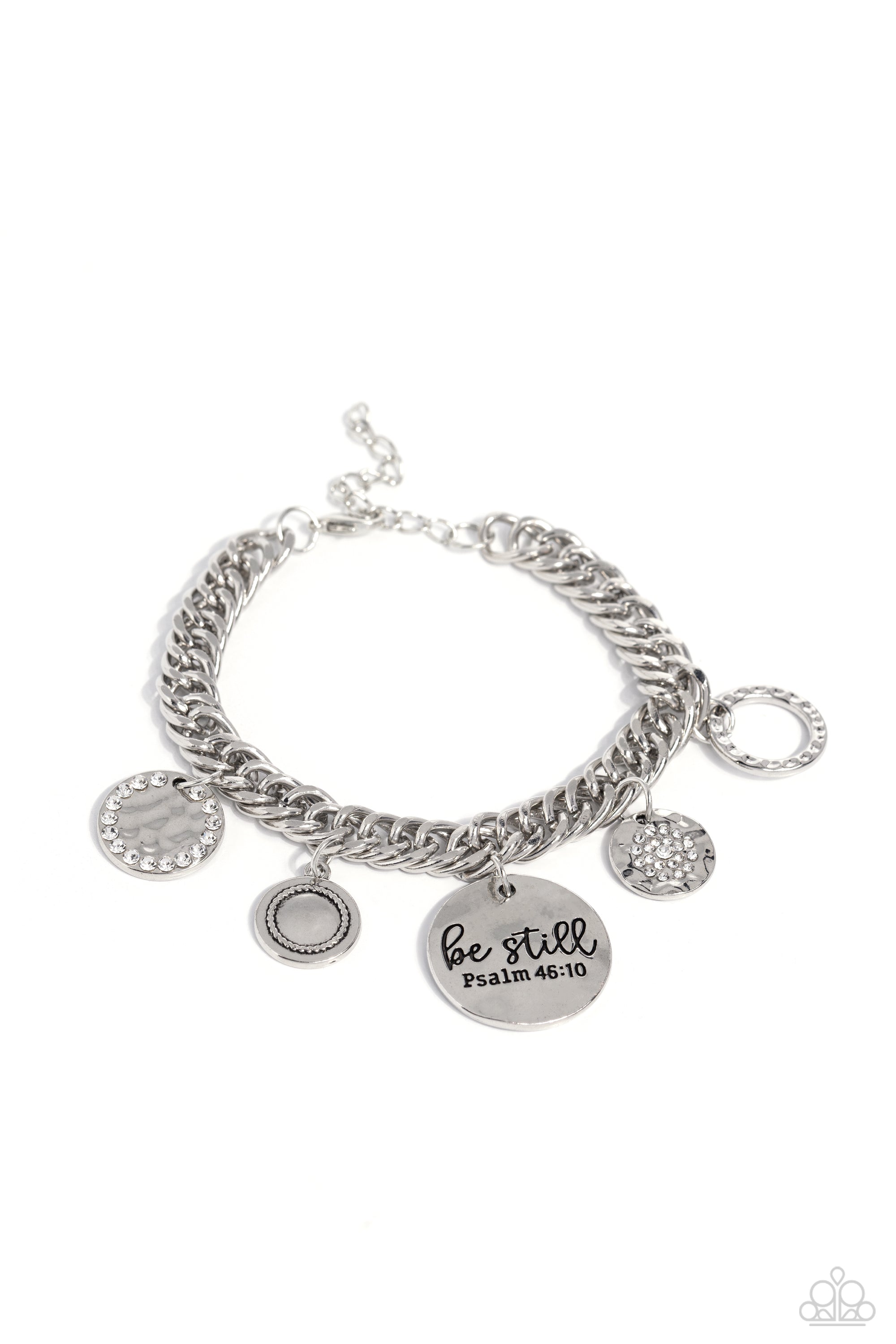 GLITTER AND GRACE WHITE-BRACELET