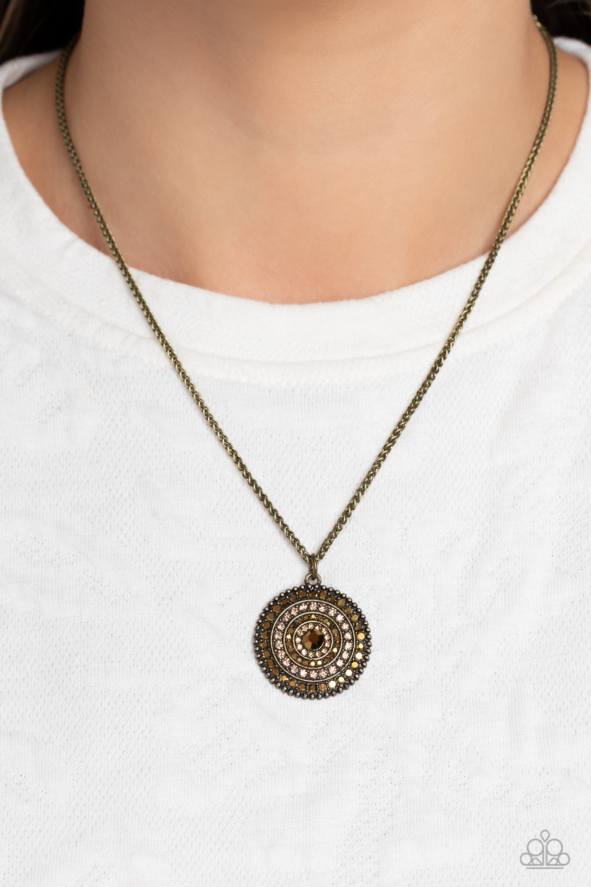 MANDALA MASTERPIECE BRASS-NECKLACE