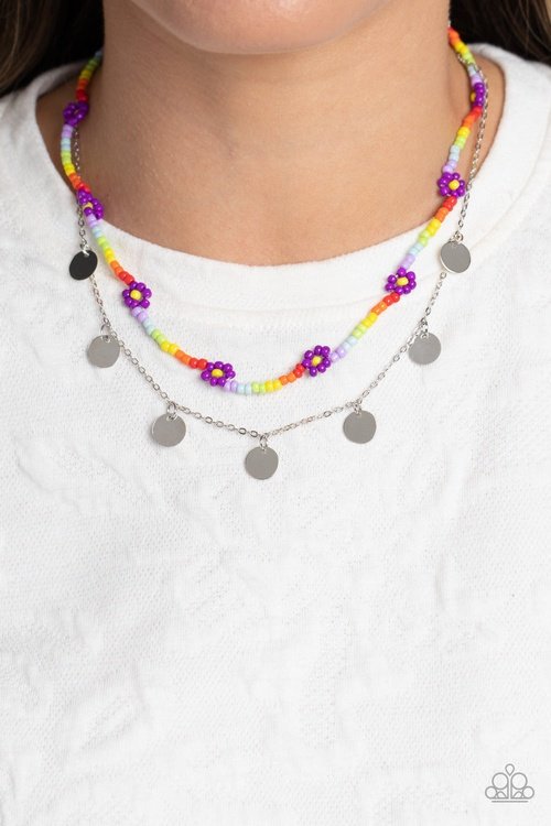 RAINBOW DASH PURPLE-NECKLACE