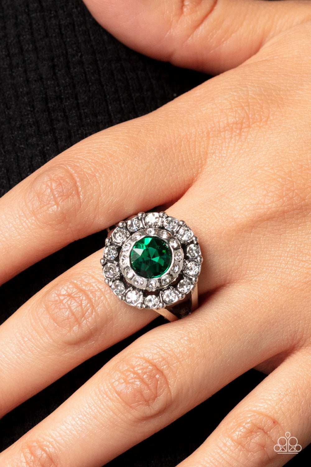 TWINKLING TRANCE GREEN-RING