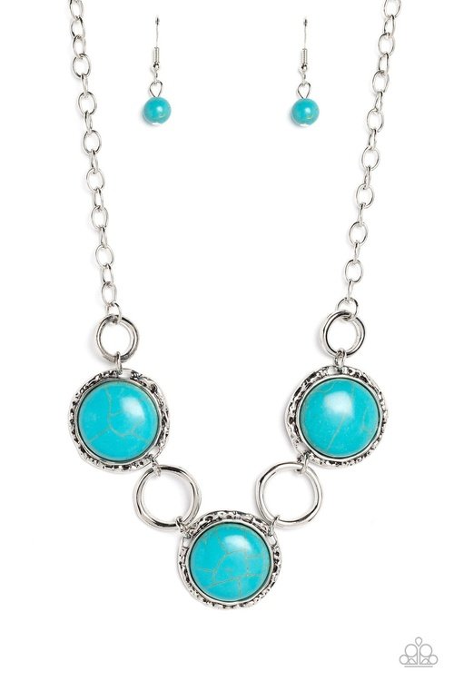 SAHARAN SCOPE BLUE-NECKLACE