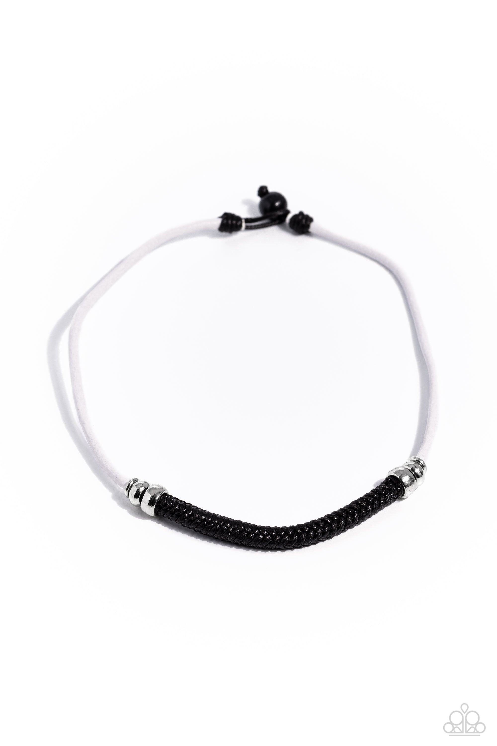 CORDED CHIVALRY WHITE-NECKLACE