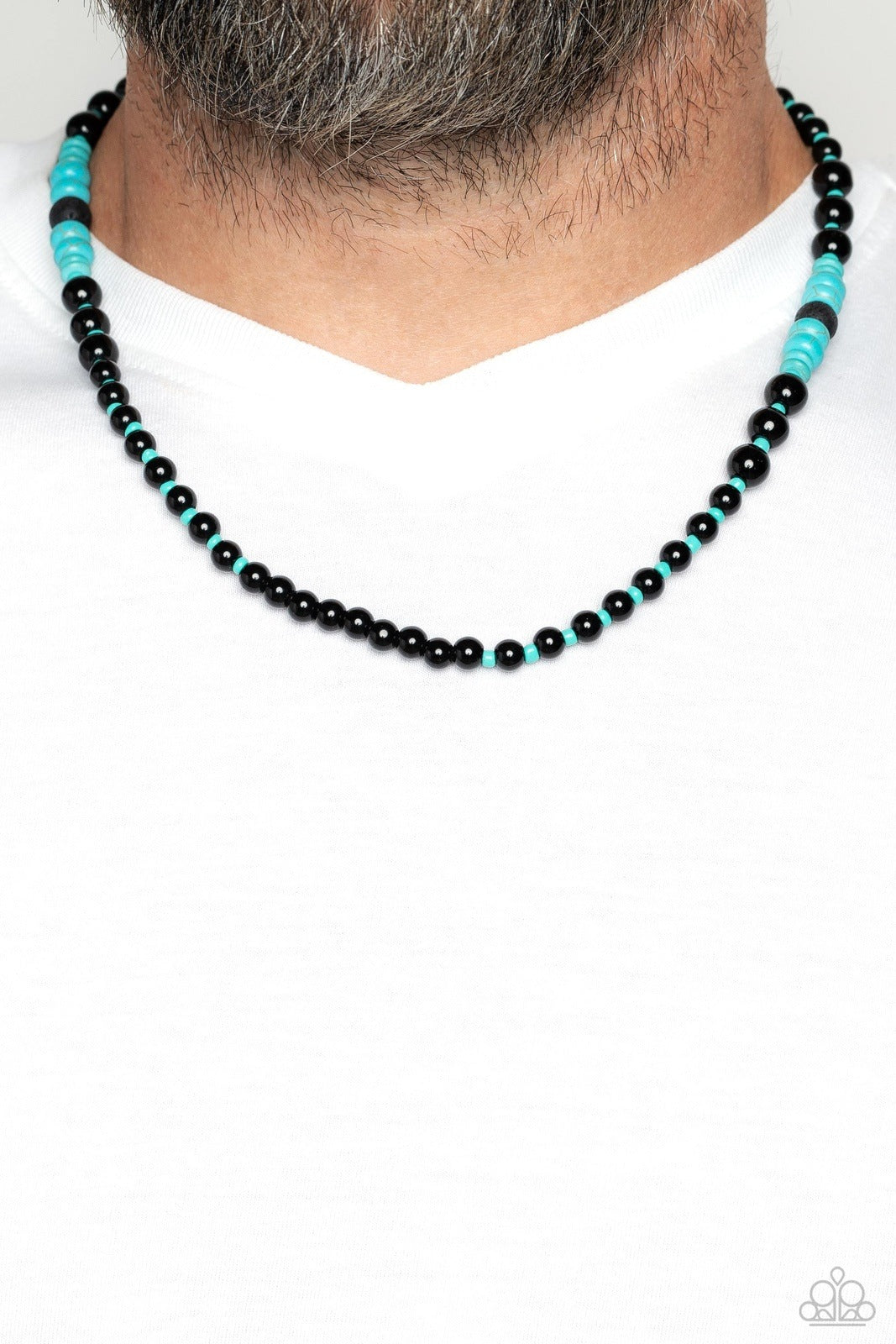 LEGENDARY LAVA BLUE-NECKLACE