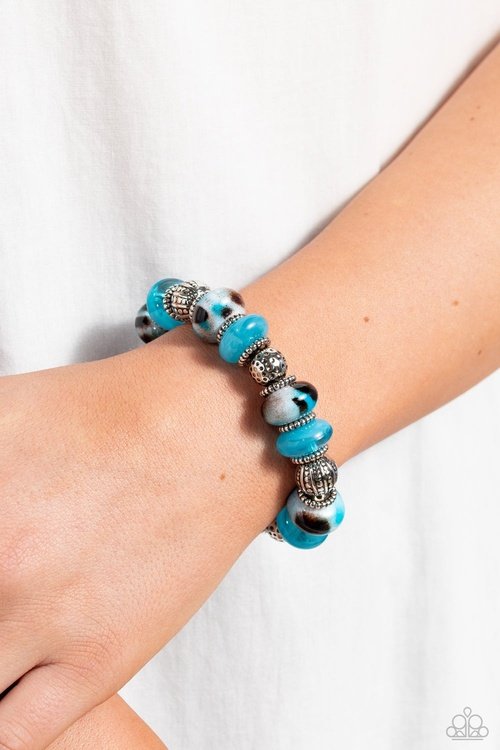 WARPED WAYFARER- BLUE-BRACELET