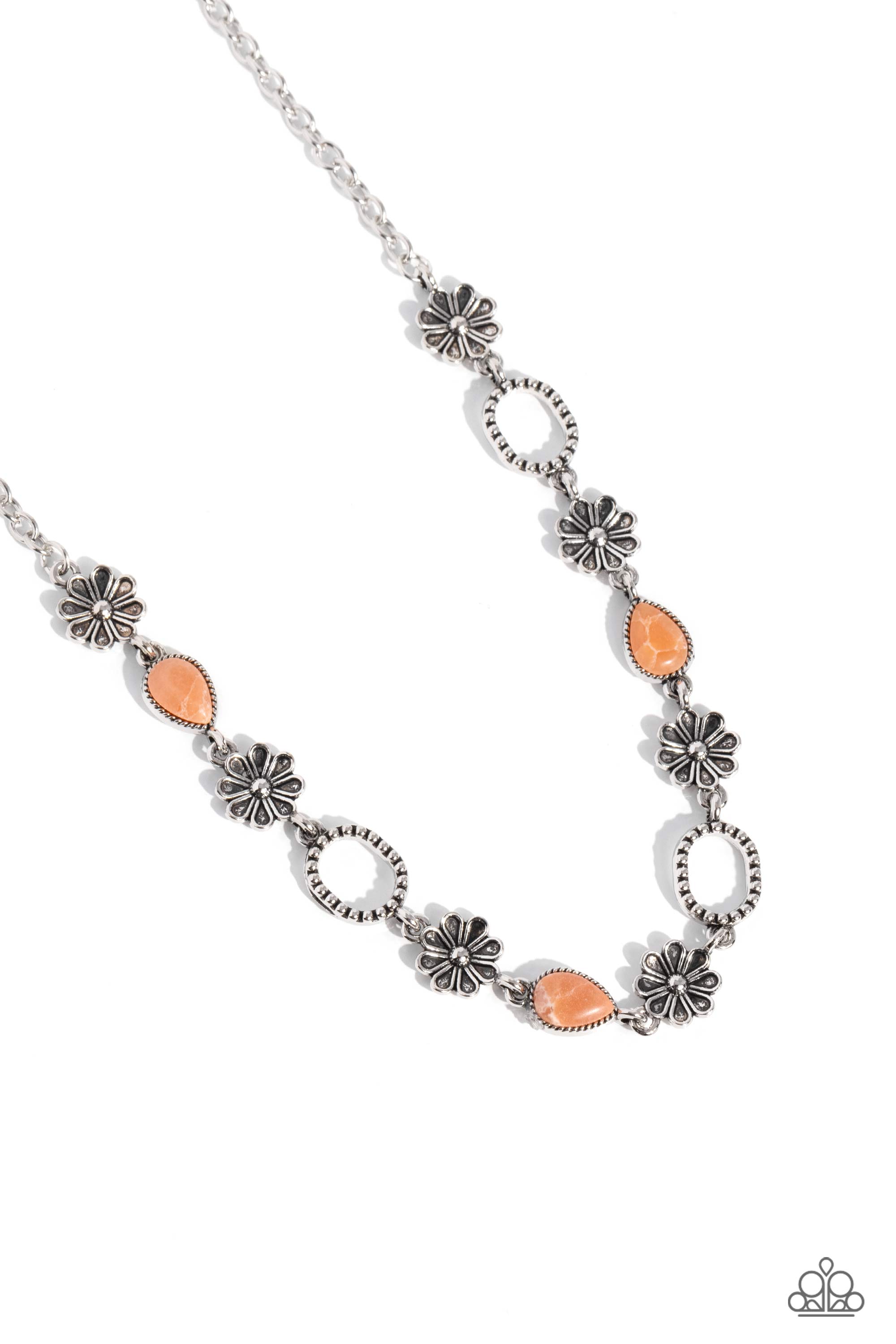 CASABLANCA CHIC ORANGE-NECKLACE