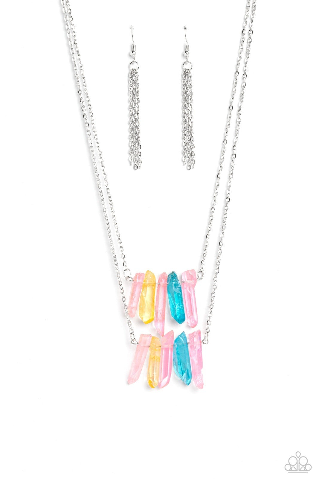 CRYSTAL CATWALK MULTI-NECKLACE