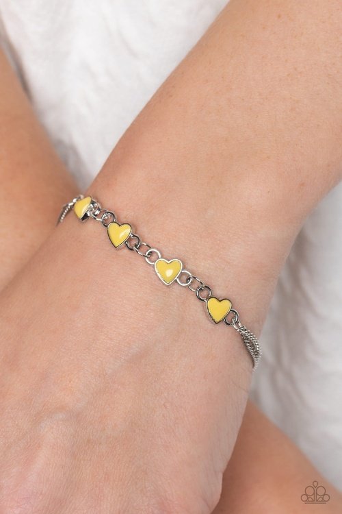 SMITTEN SWEETHEARTS YELLOW-BRACELET