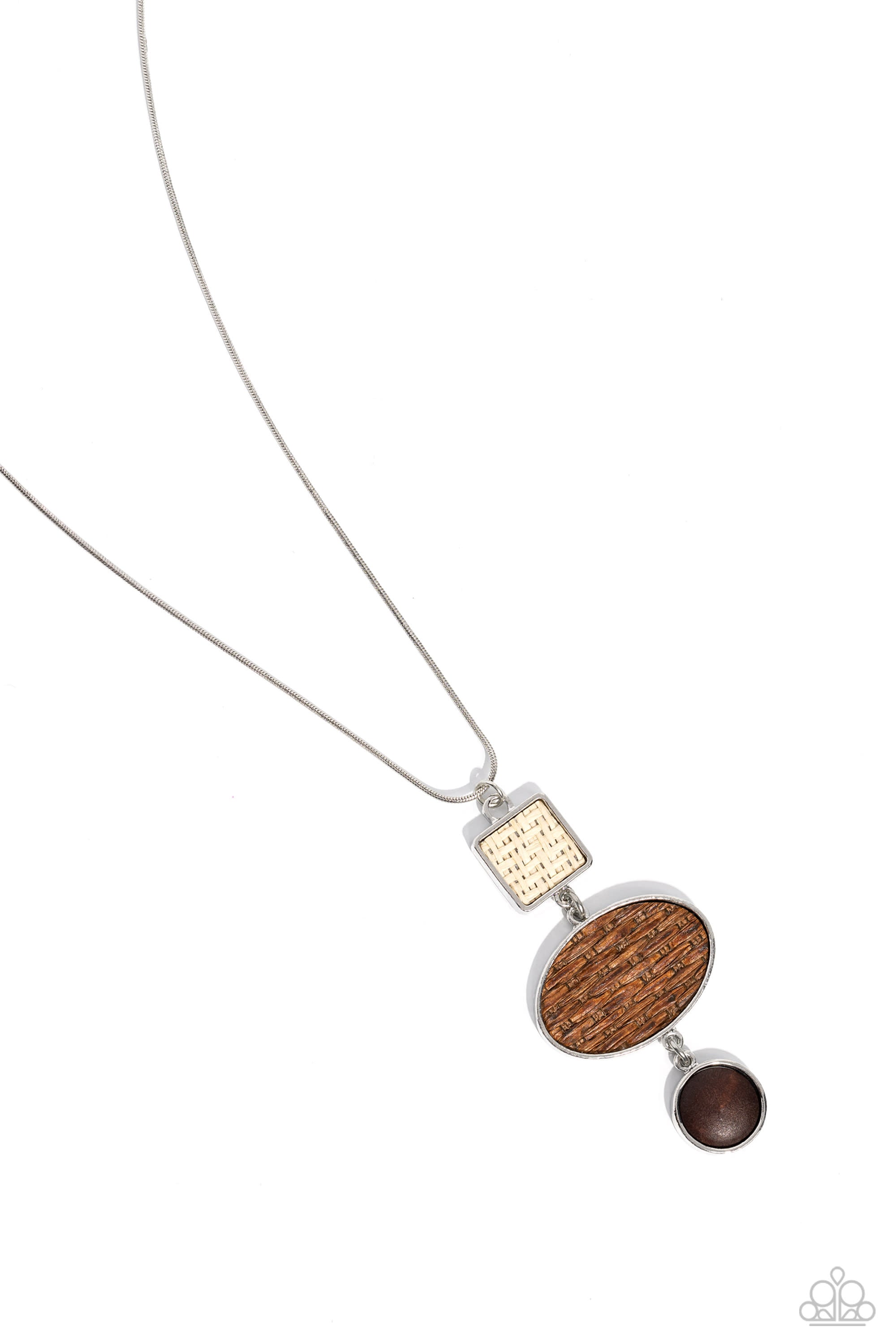 WALK THE TWINE BROWN-NECKLACE