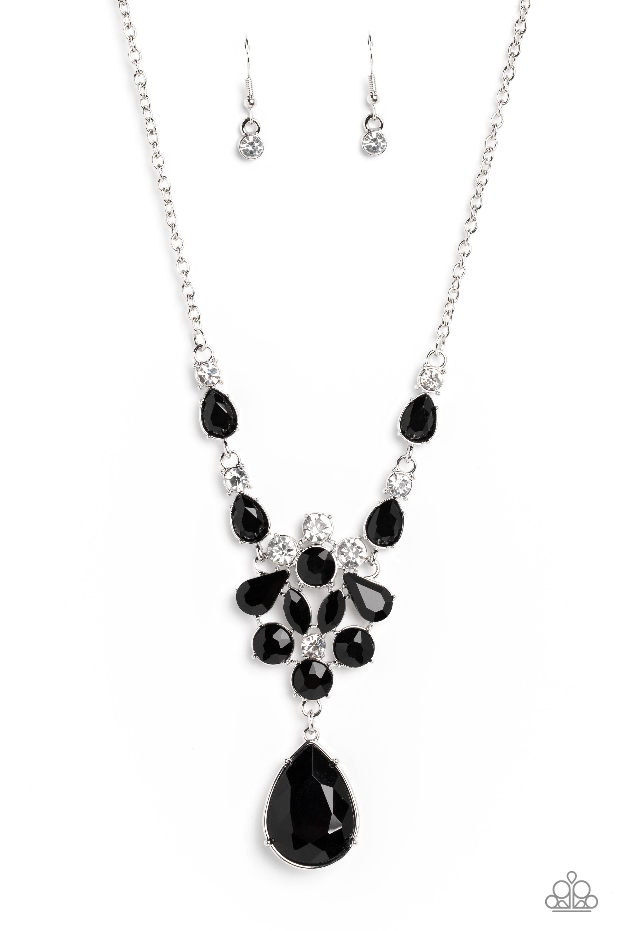 TWINKLE OF AN EYE BLACK-NECKLACE