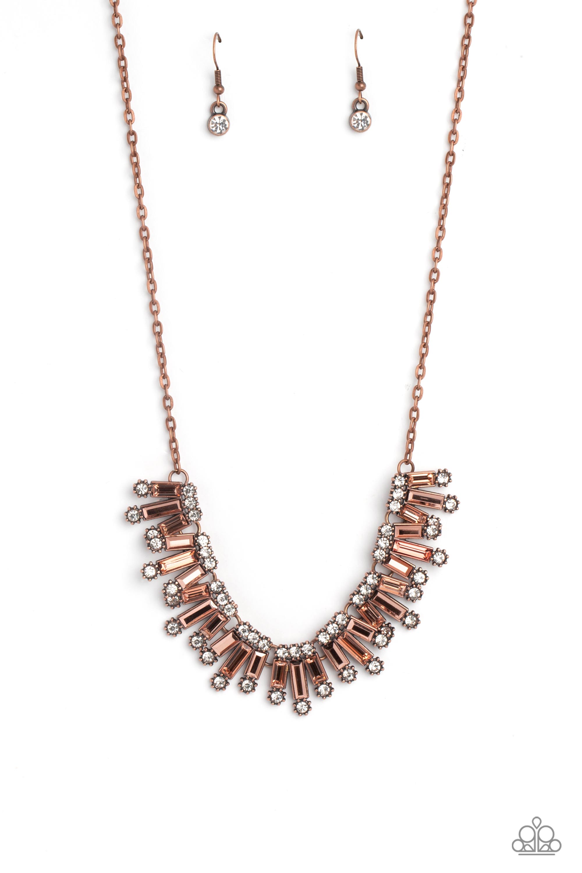 SUNBURST SEASON COPPER-NECKLACE