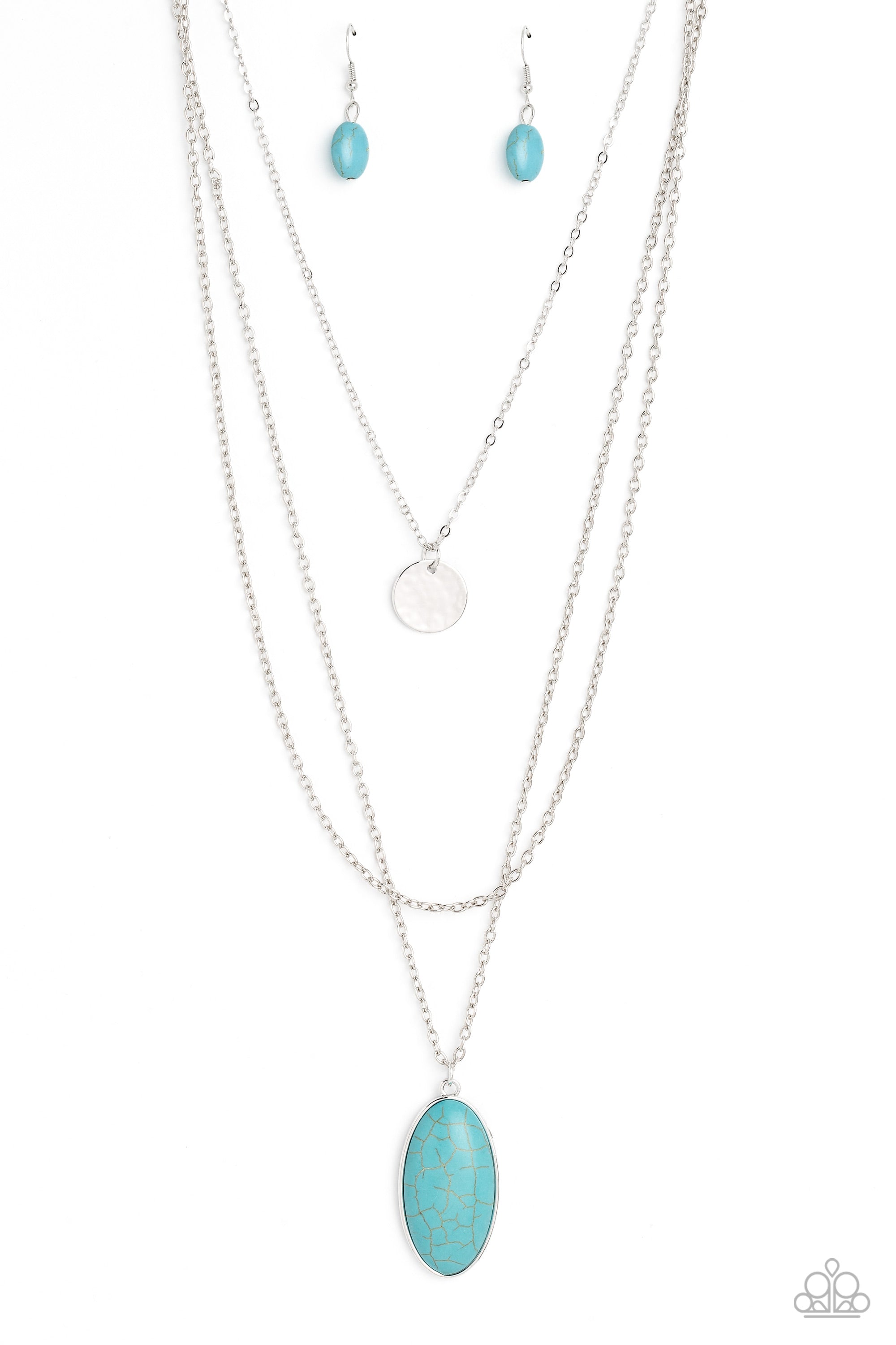 PERENNIAL PHENOMENA BLUE-NECKLACE