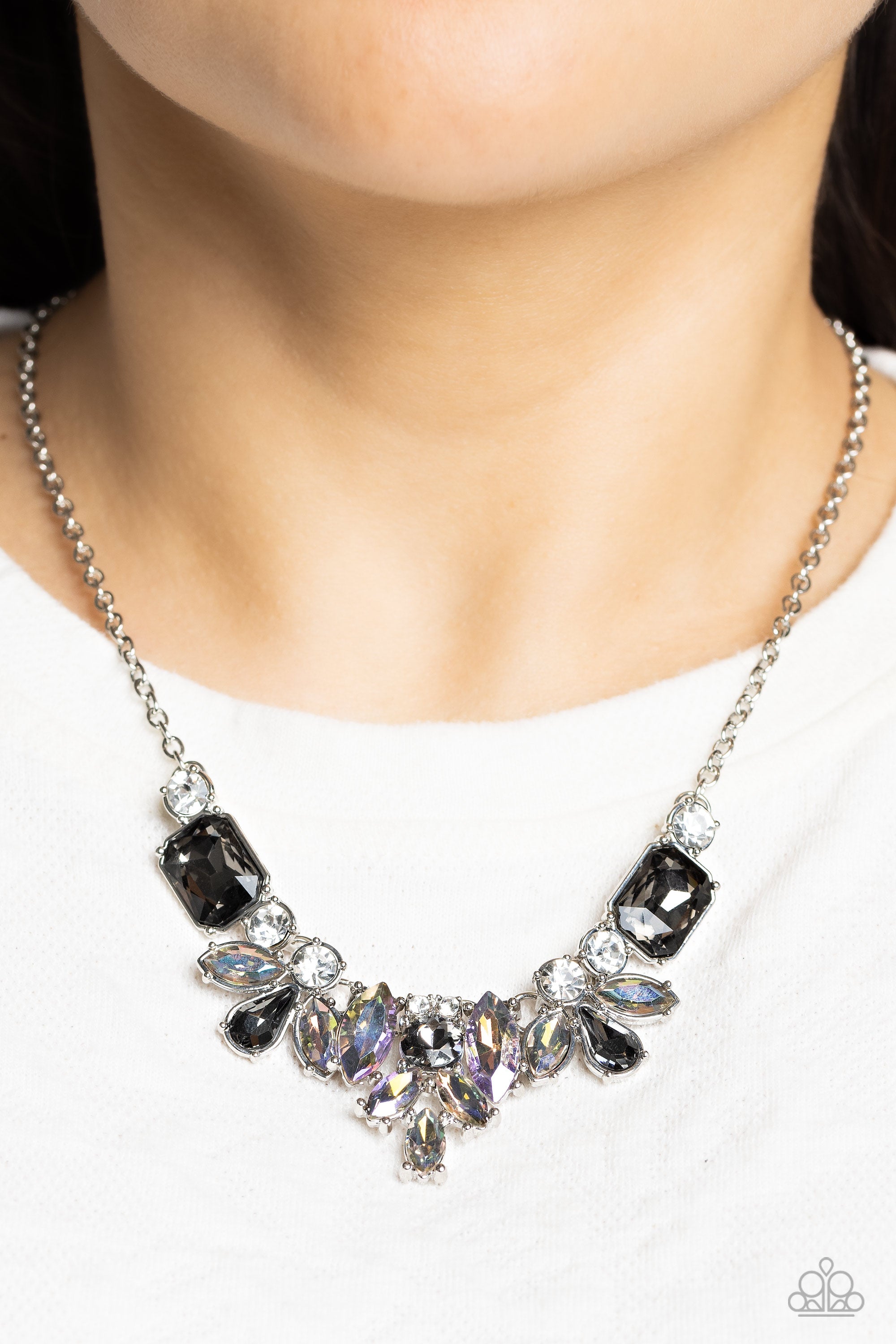 PRIMA DONNA DAZZLE SILVER-NECKLACE