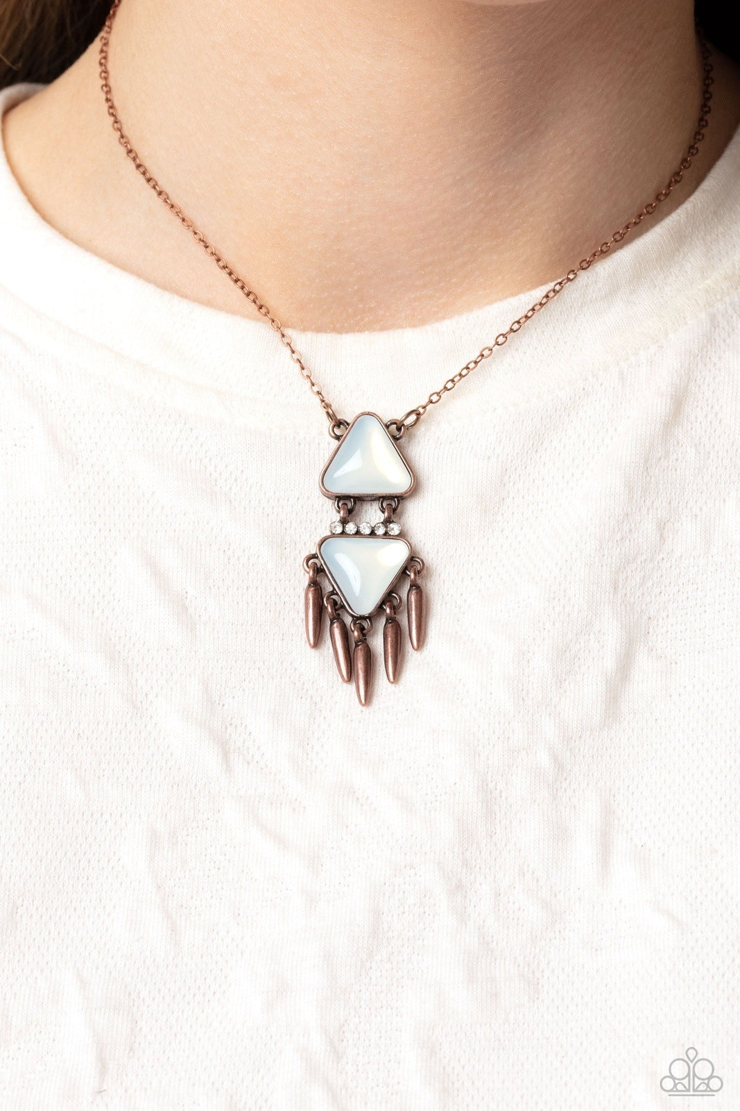 UNDER THE FRINGE COPPER-NECKLACE