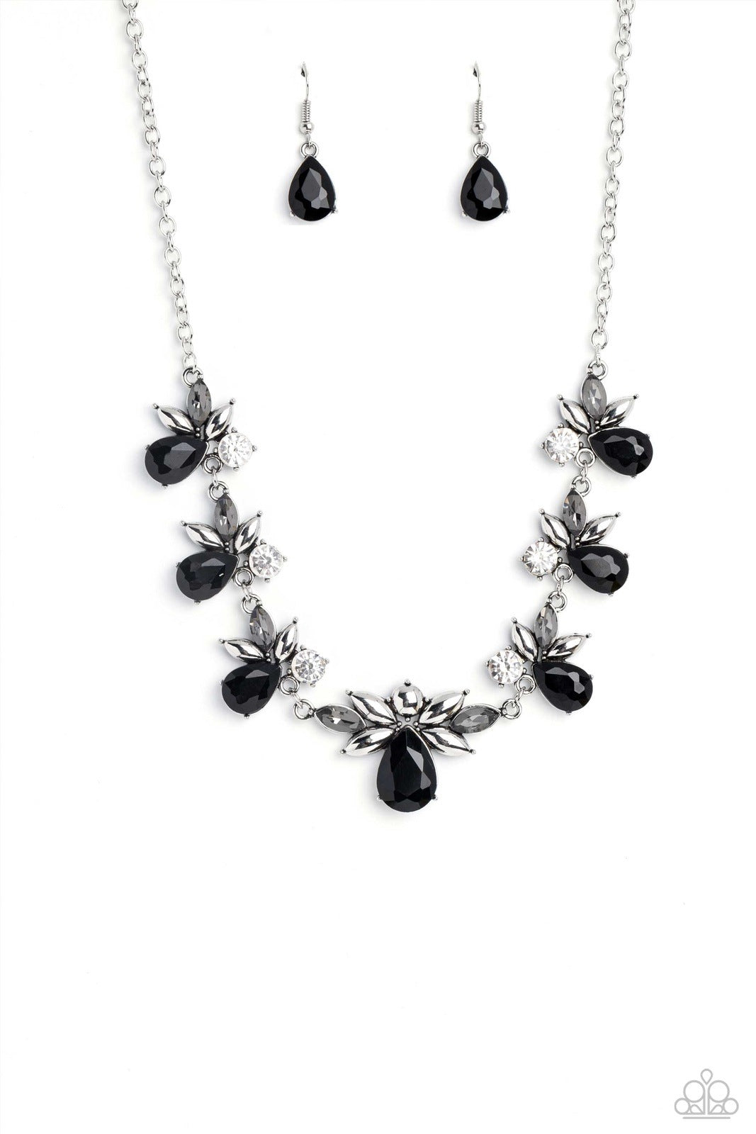 EXPLOSIVE EFFULGENCE BLACK-NECKLACE