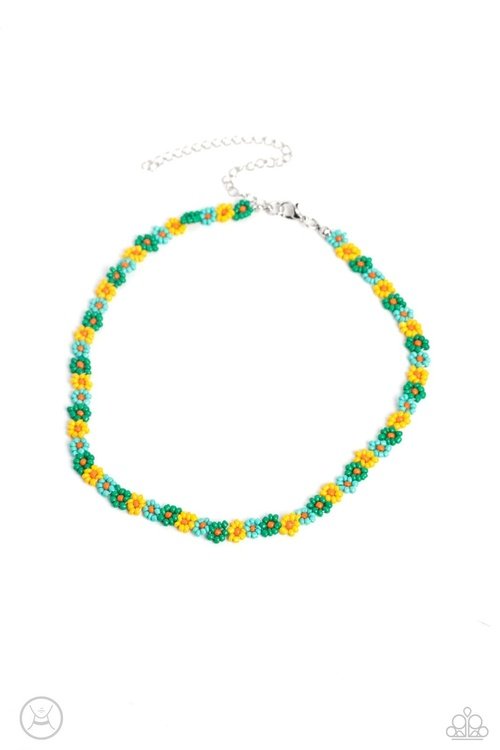 SEED LIMIT GREEN-NECKLACE