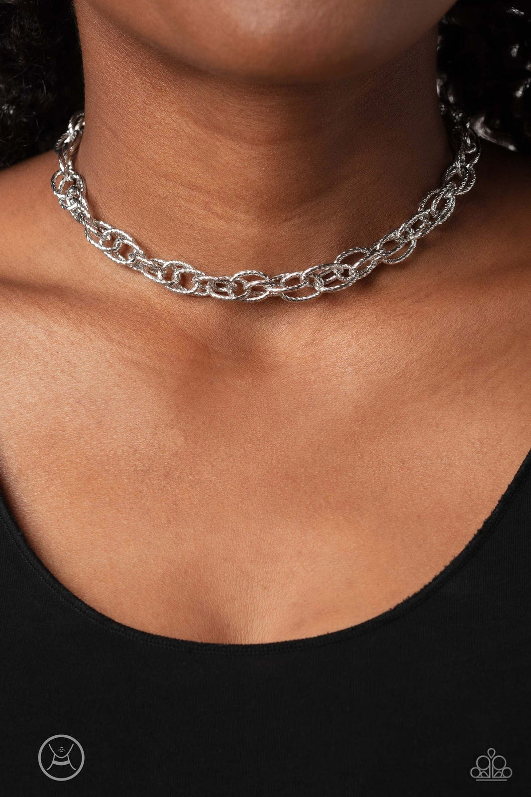 IF I ONLY HAD A CHAIN SILVER-NECKLACE