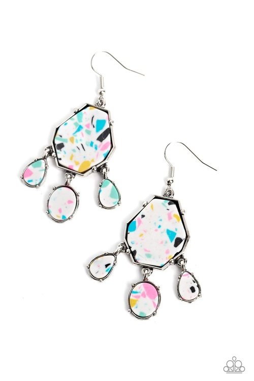 ORGANIC OPTIMISM WHITE-EARRINGS