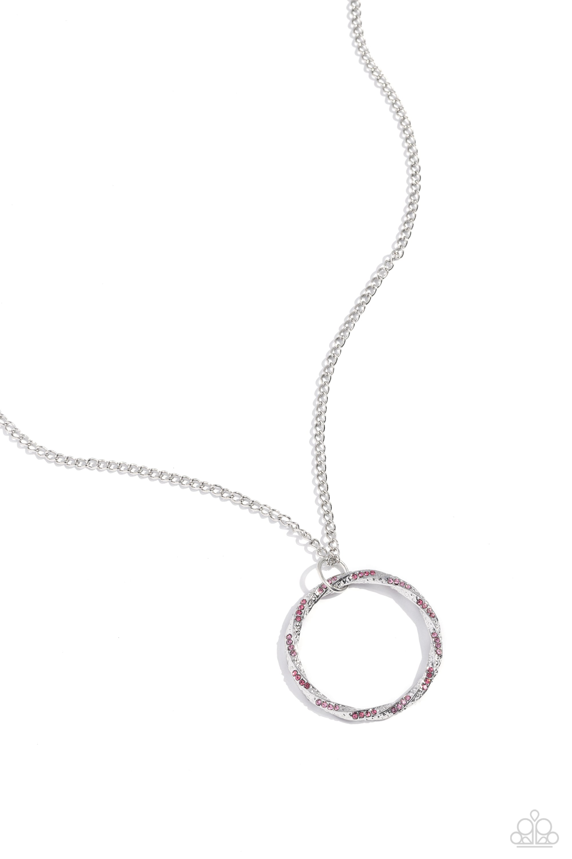 RING IT BACK PINK-NECKLACE