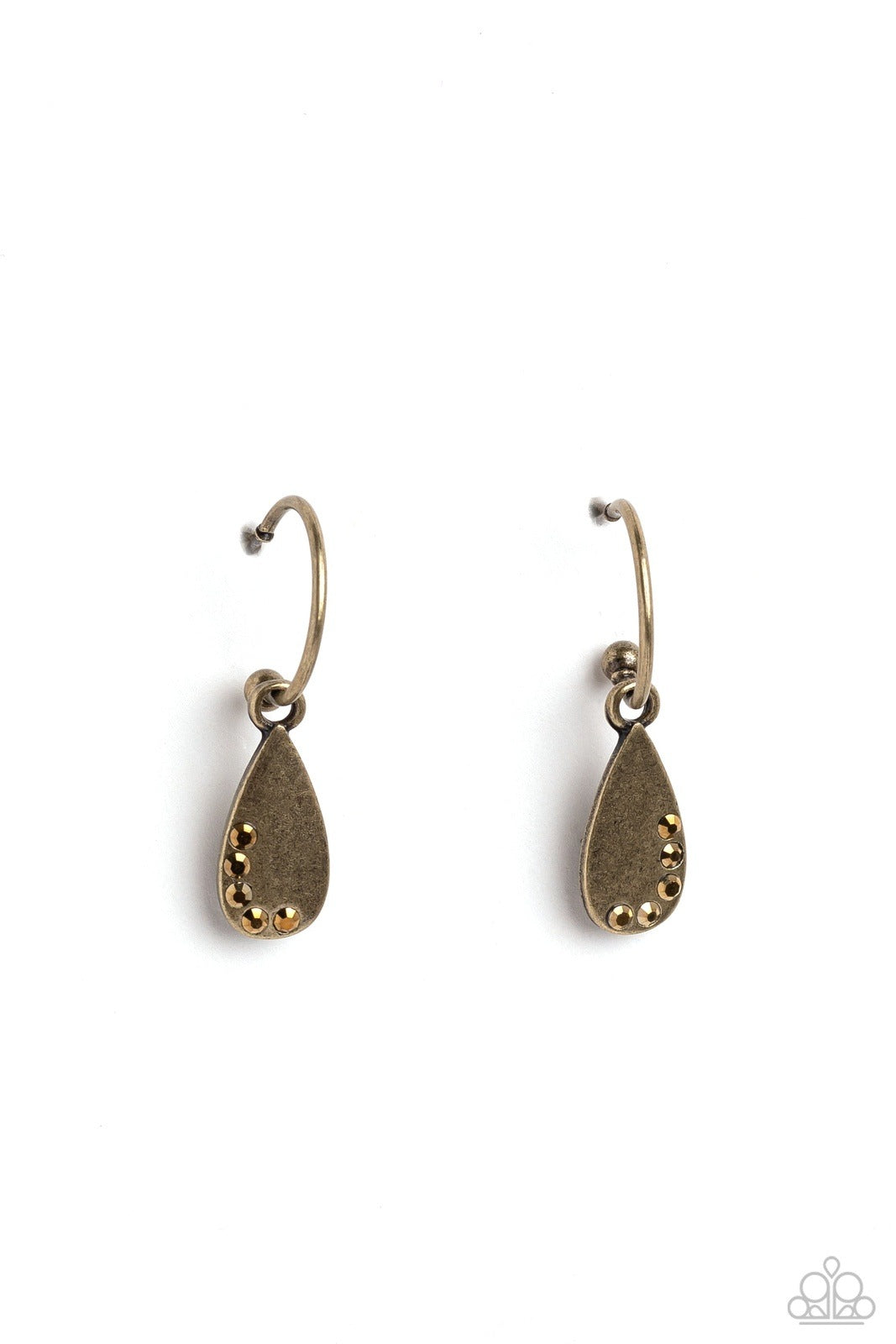 BORDERLINE BADDIE BRASS-EARRINGS