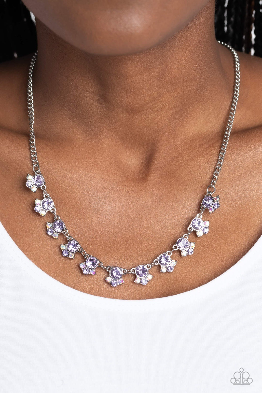 TABLOID TREASURE PURPLE-NECKLACE