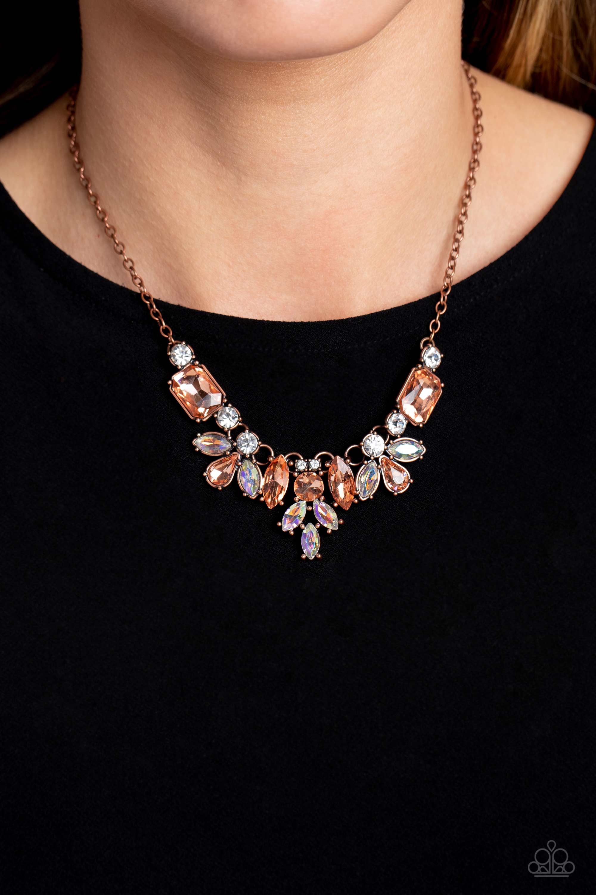 PRIMA DONNA DAZZLE COPPER-NECKLACE