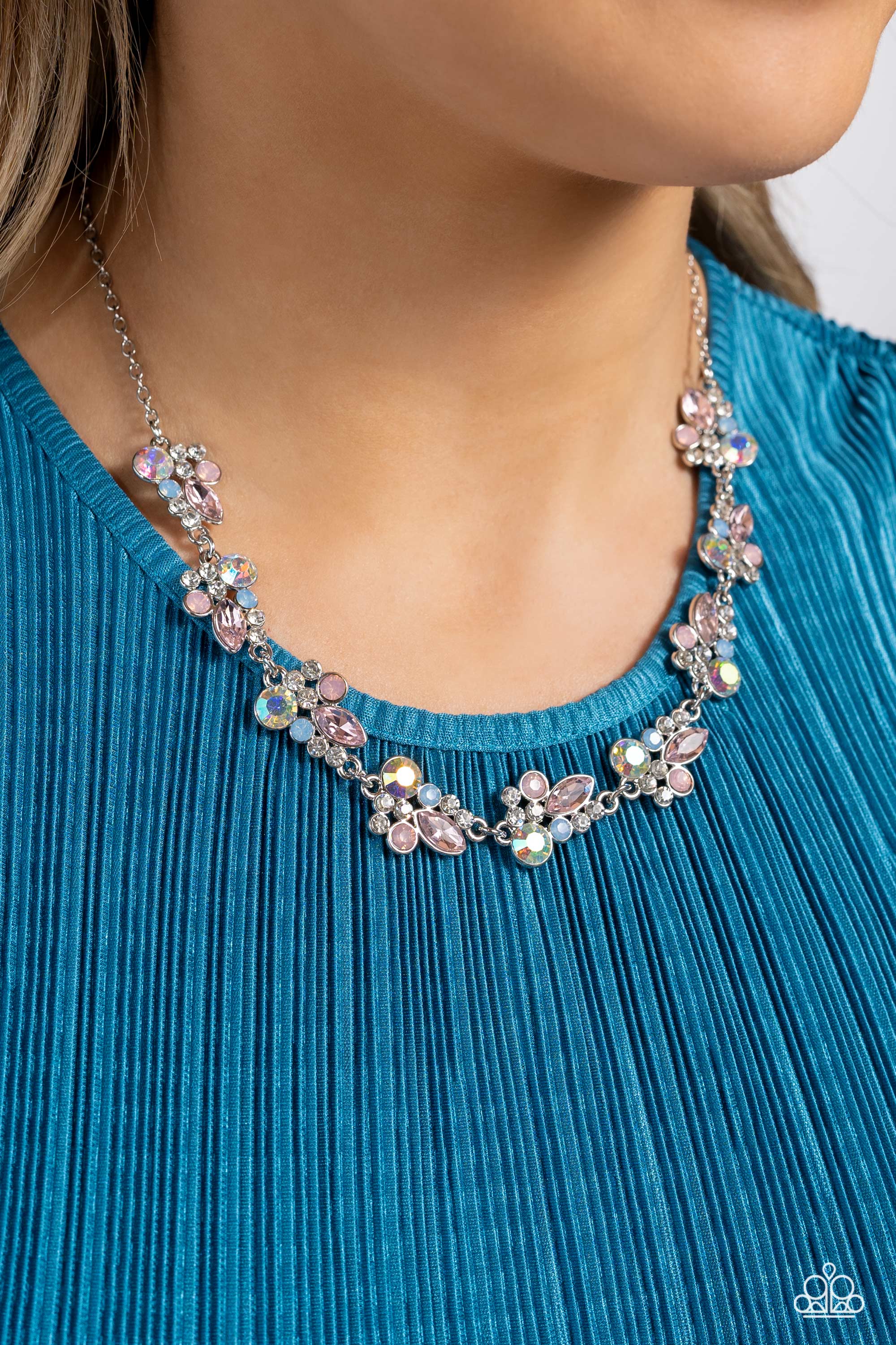 SWIMMING IN SPARKLES MULTI-NECKLACE