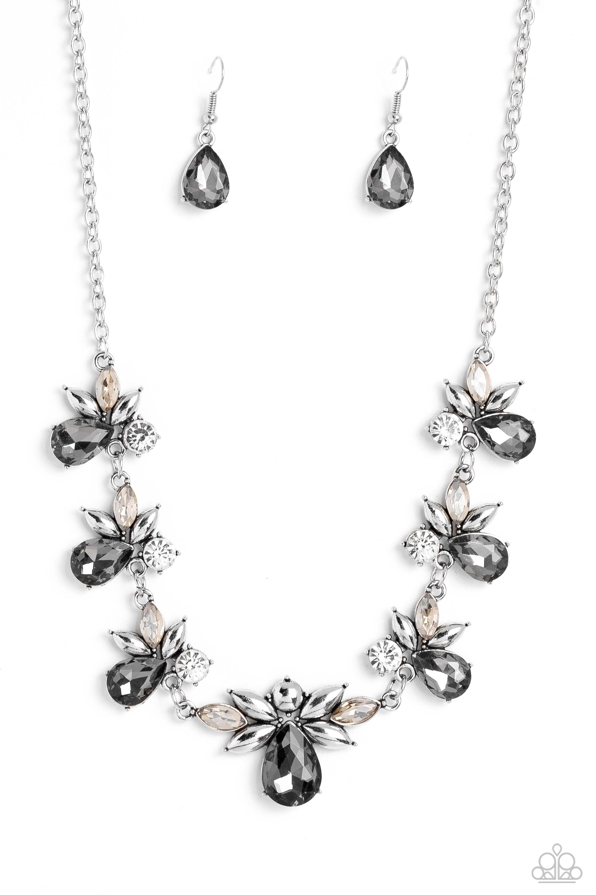 EXPLOSIVE EFFULGENCE SILVER-NECKLACE