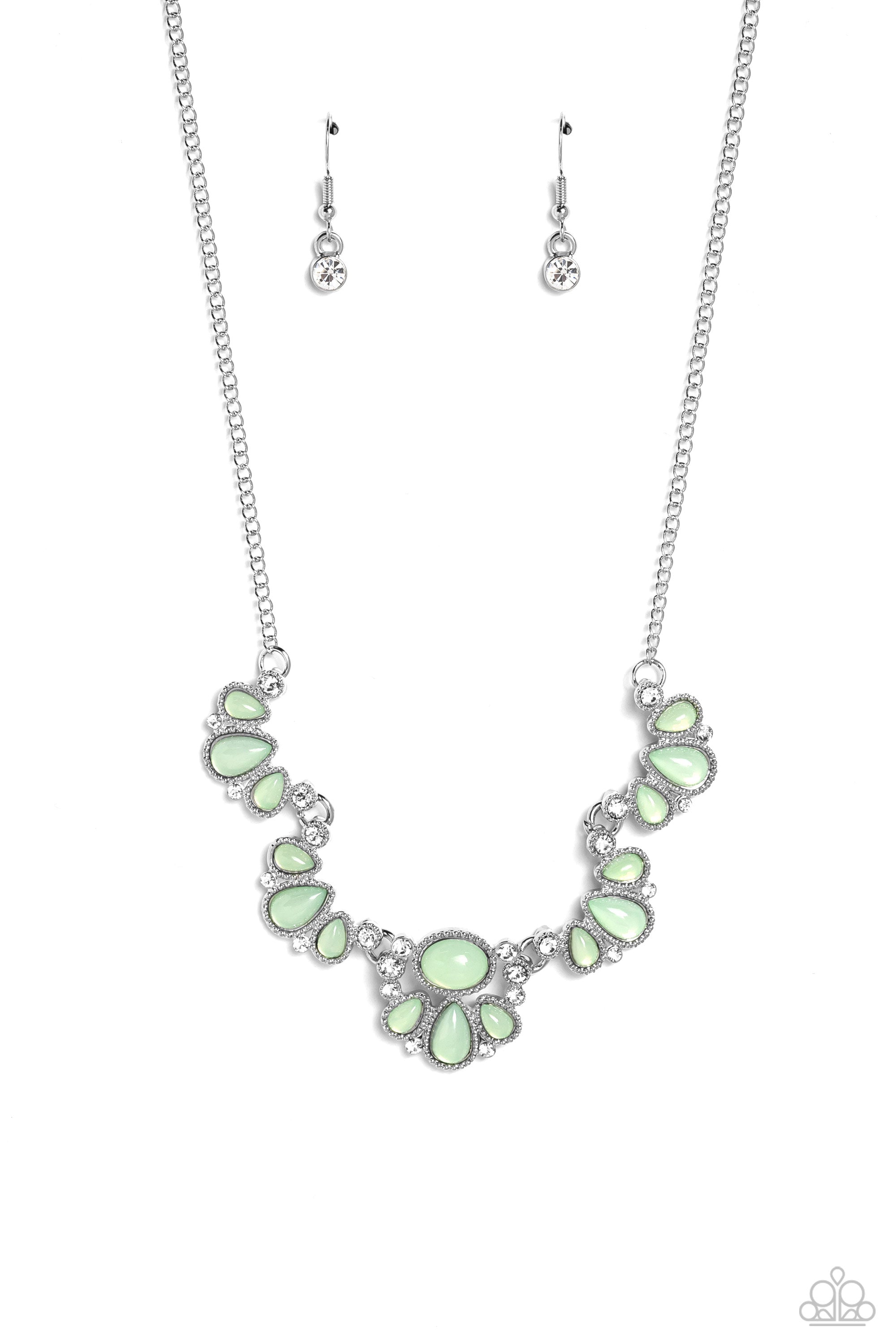 DANCING DIMENSION GREEN-NECKLACE