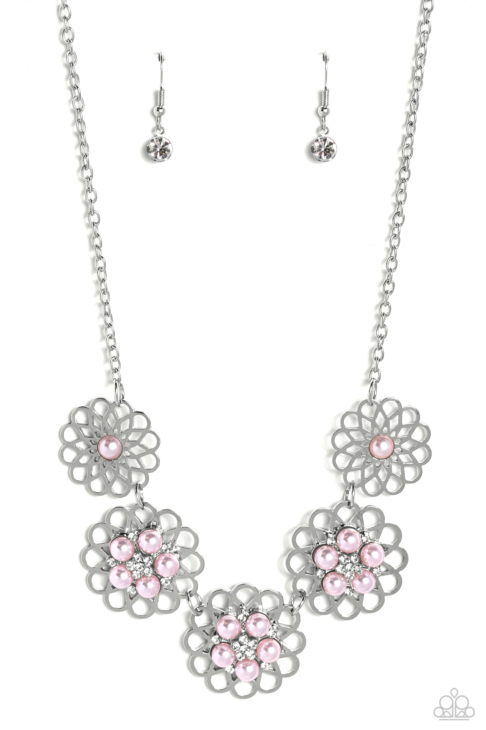 MANDALA MOSAIC PINK-NECKLACE