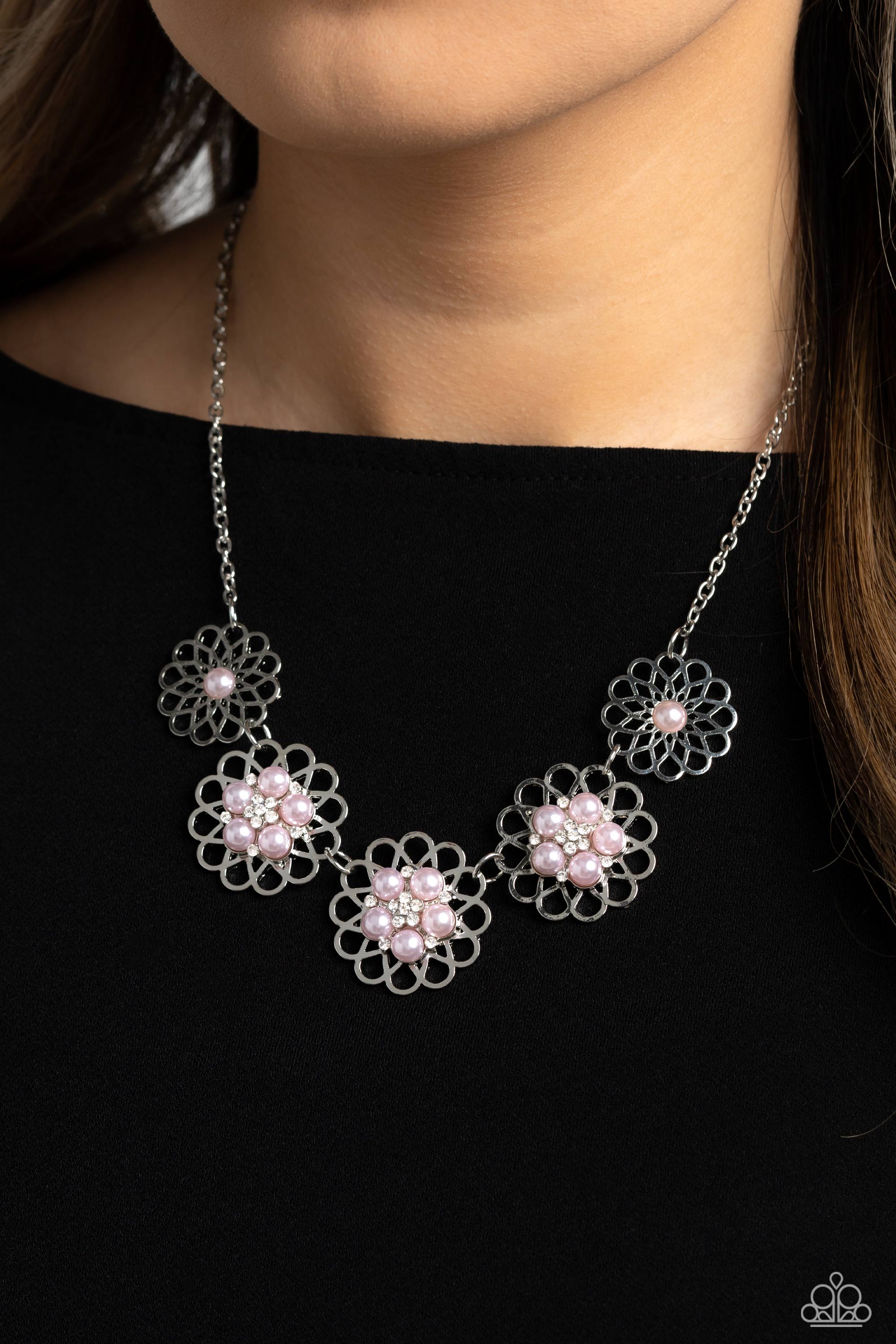 MANDALA MOSAIC PINK-NECKLACE