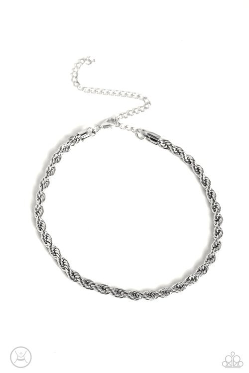 NEVER LOSE ROPE SILVER-NECKLACE