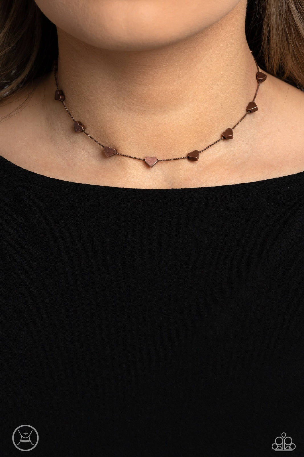 PUBLIC DISPLAY OF AFFECTION COPPER-NECKLACE