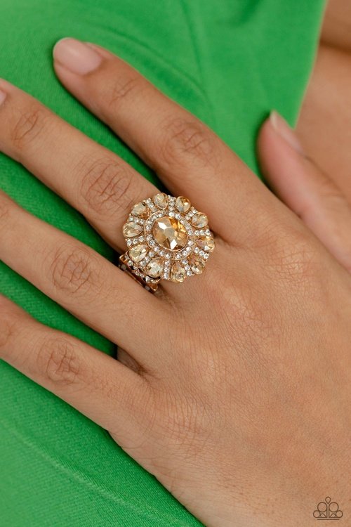 GLIMMER AND SPICE GOLD-RING