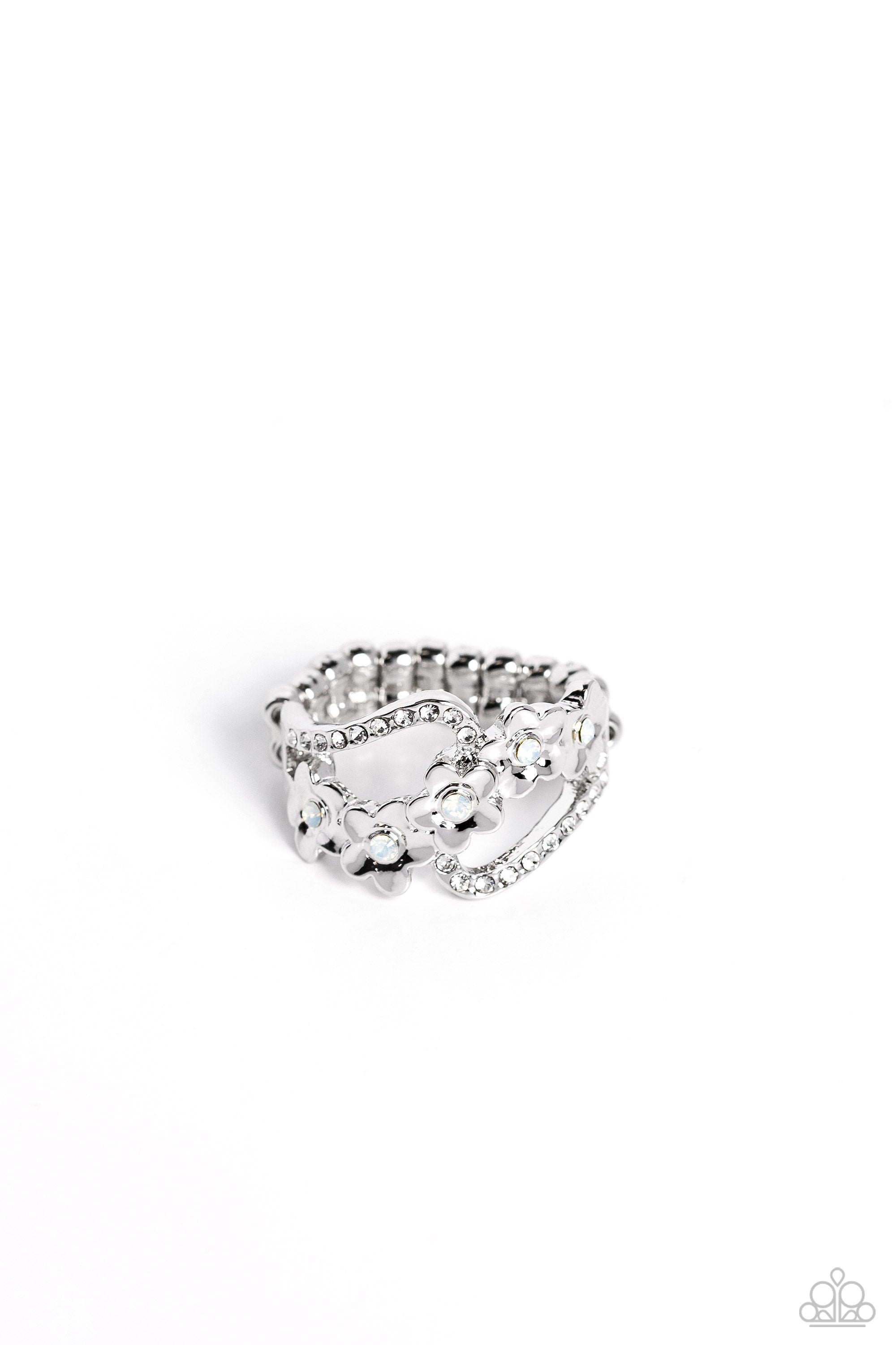 CAPTIVATING CORSAGE WHITE-RING