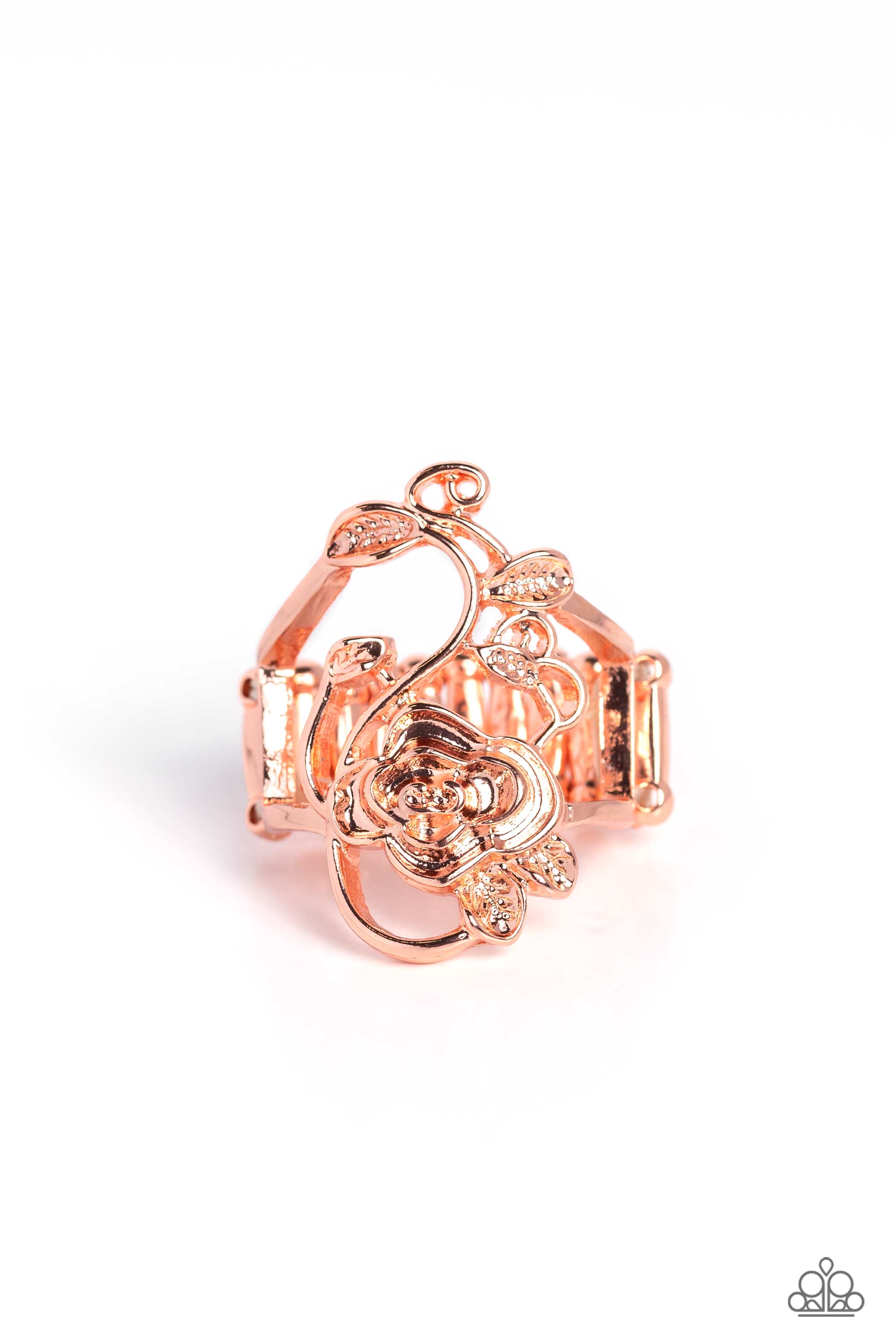 WHAT ROSE AROUND COPPER-RING