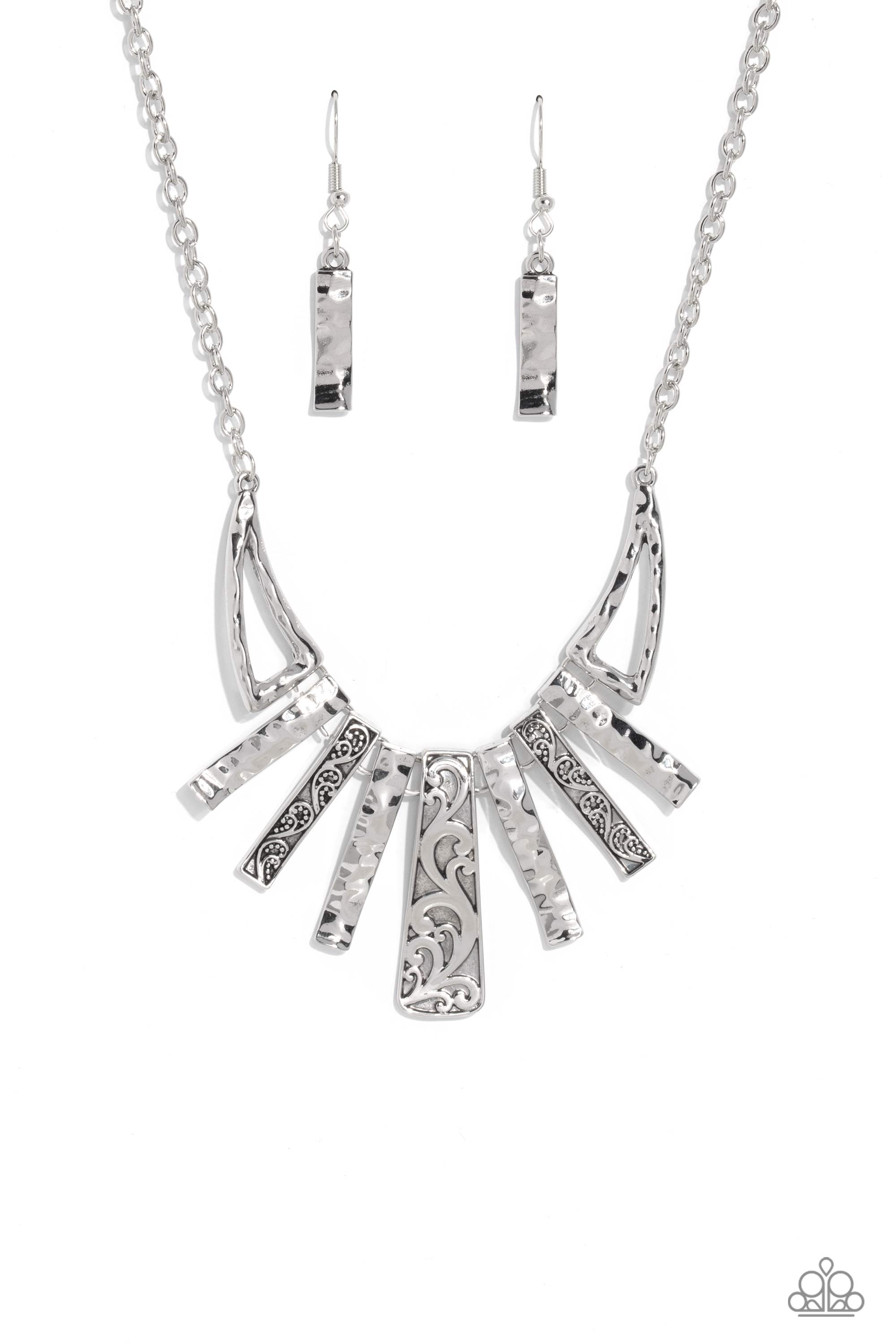 PAISLEY PASTIME SILVER-NECKLACE