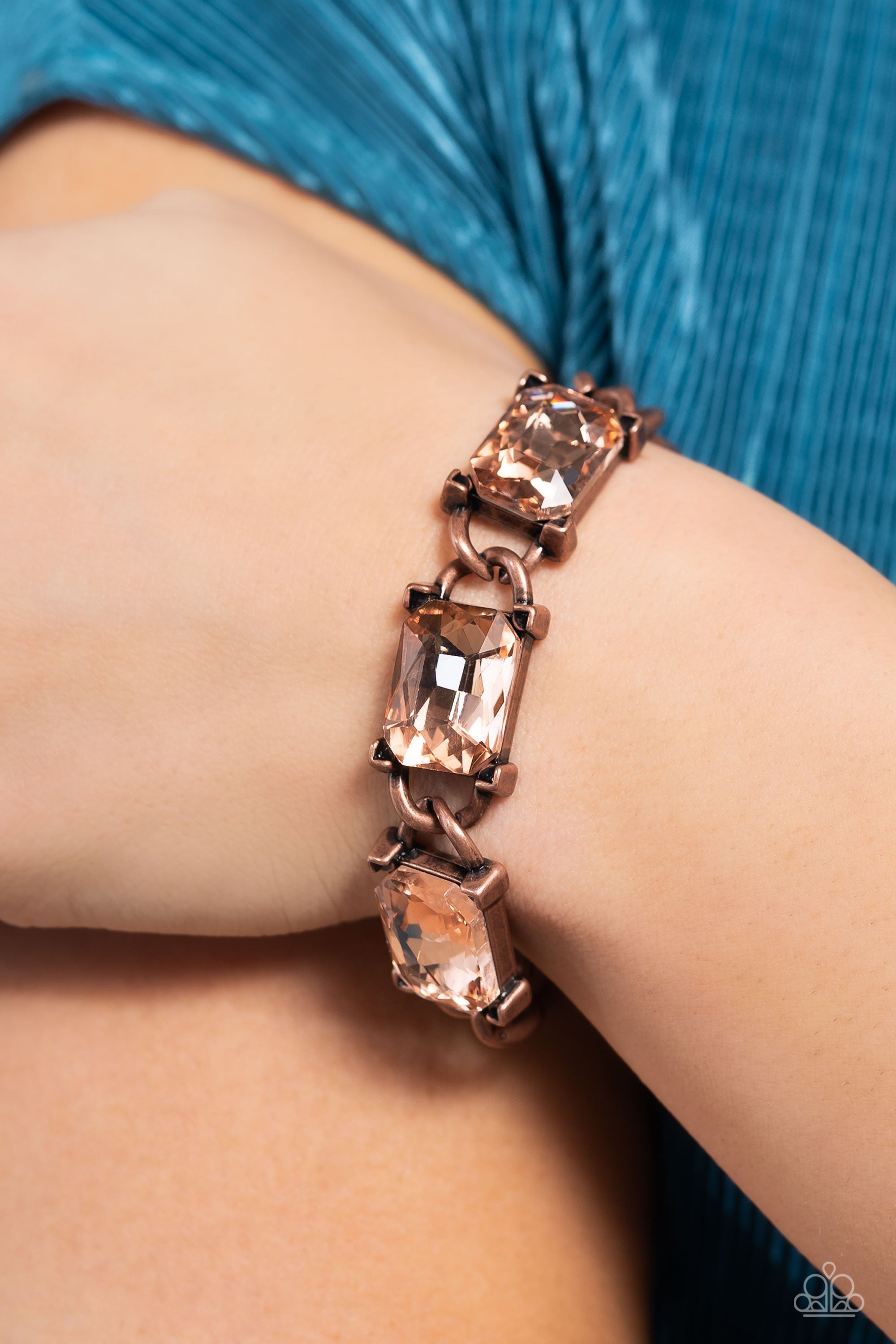 DAZZLING DEBUT COPPER-BRACELET