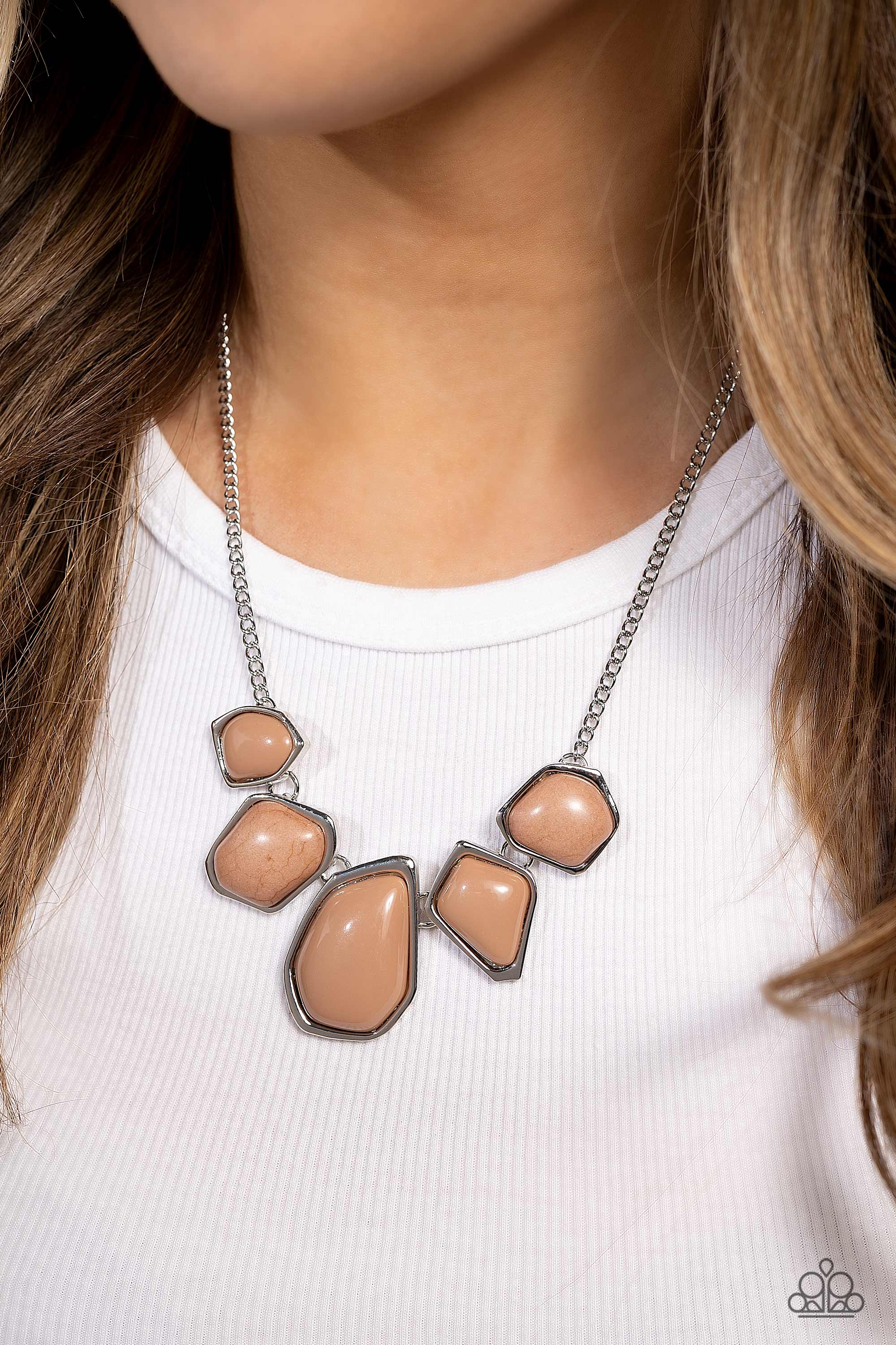 BEYOND THE BADLANDS BROWN-NECKLACE