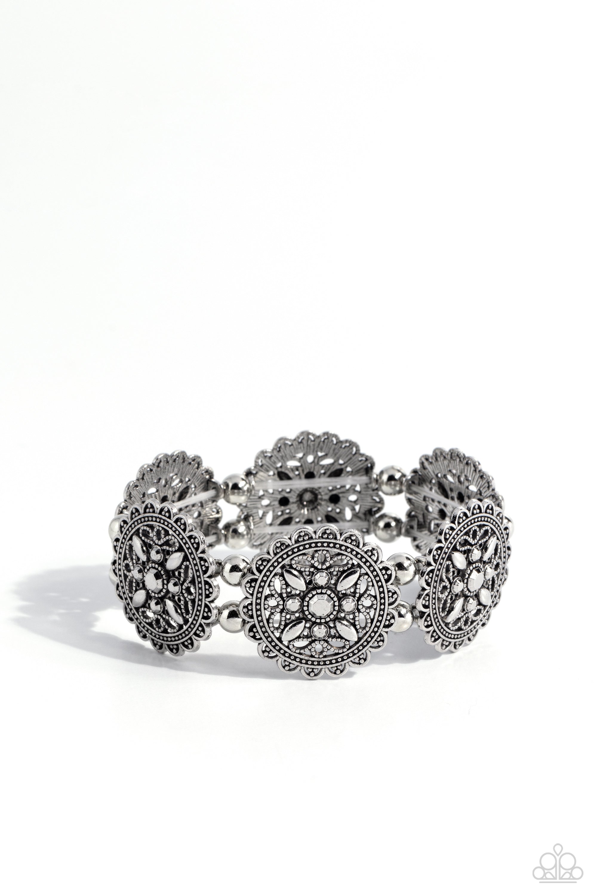 LEAVE OF LACE SILVER-BRACELET