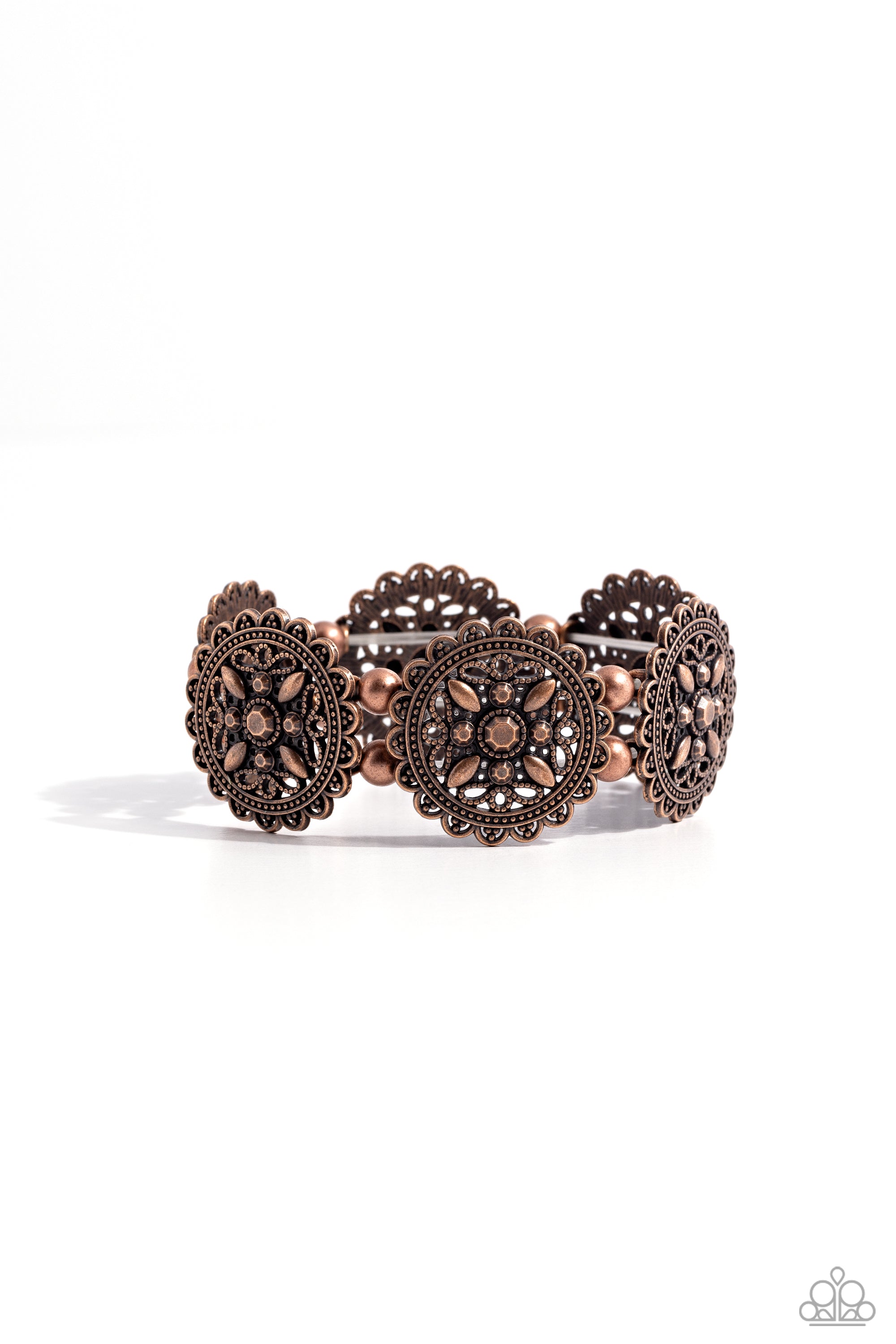 LEAVE OF LACE COPPER-BRACELET