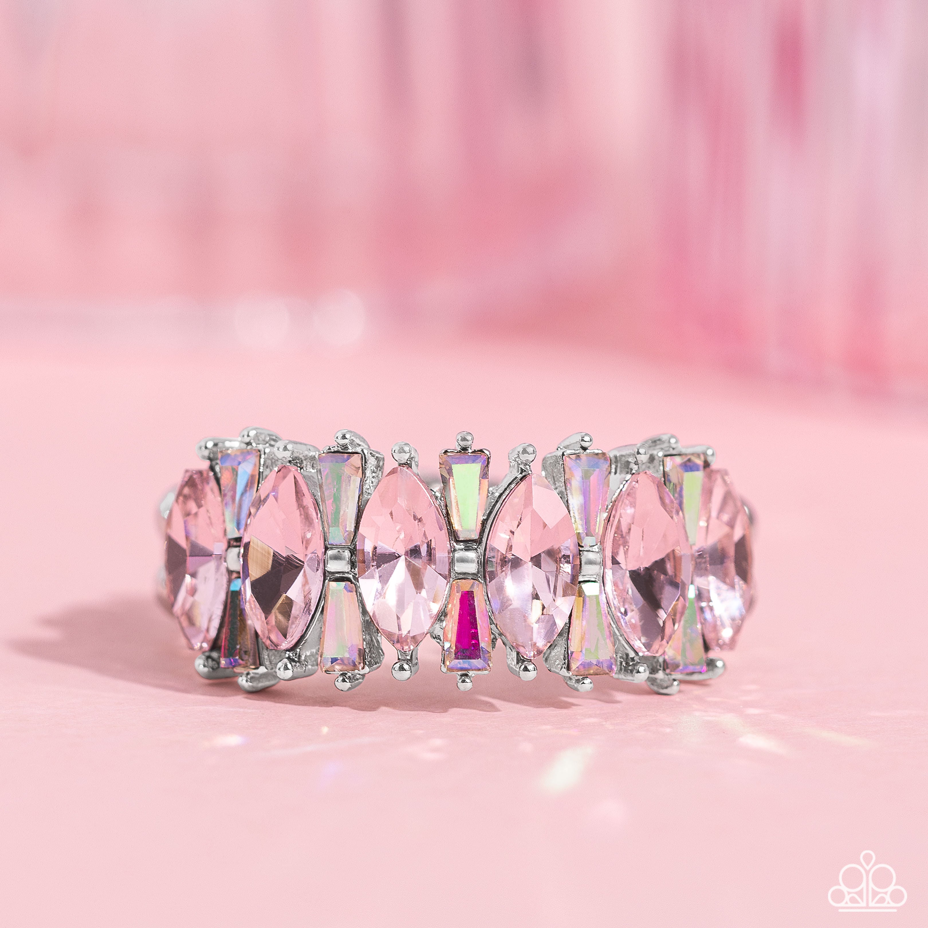 KALEIDOSCOPIC KNOCKOUT PINK-RING