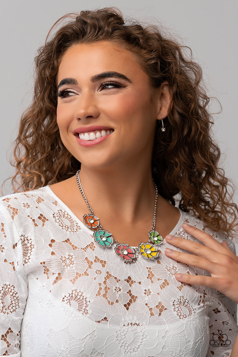 PLAYFUL POSIES MULTI-NECKLACE