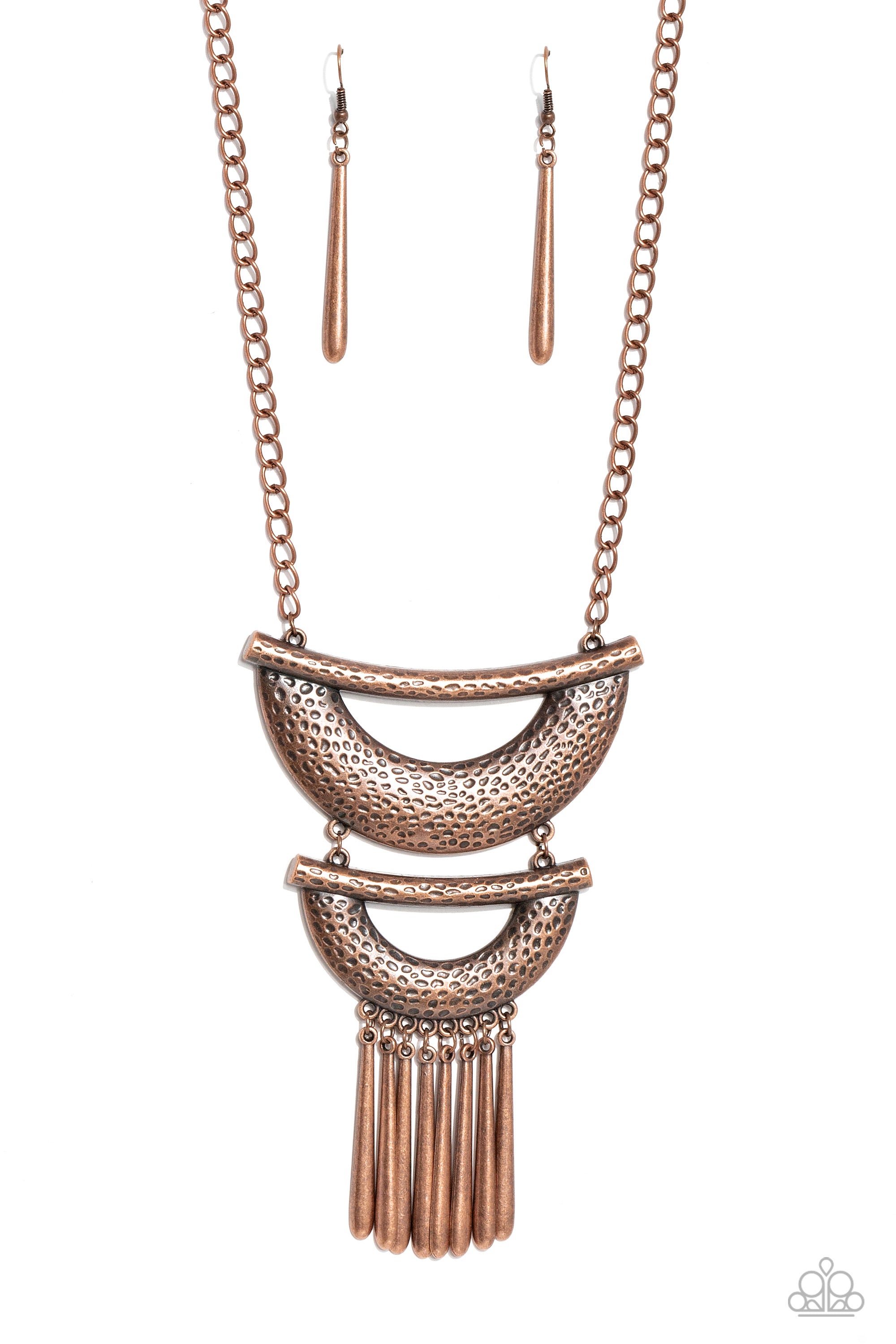 FRINGE FESTIVAL COPPER-NECKLACE