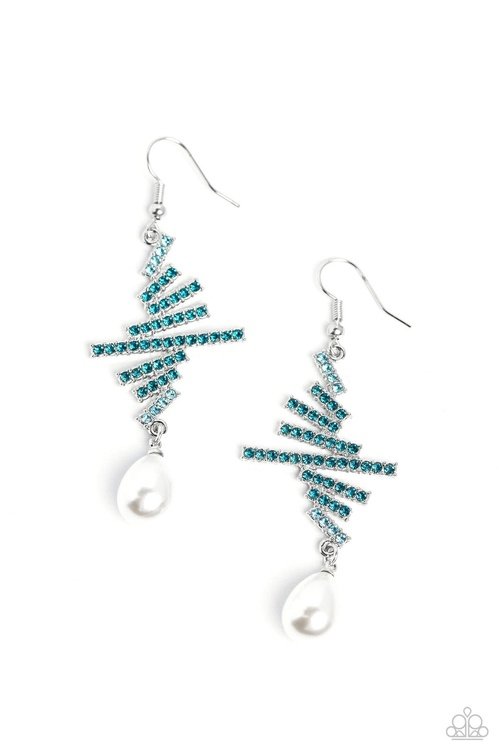 TIMELESS TAPESTRY BLUE-EARRINGS