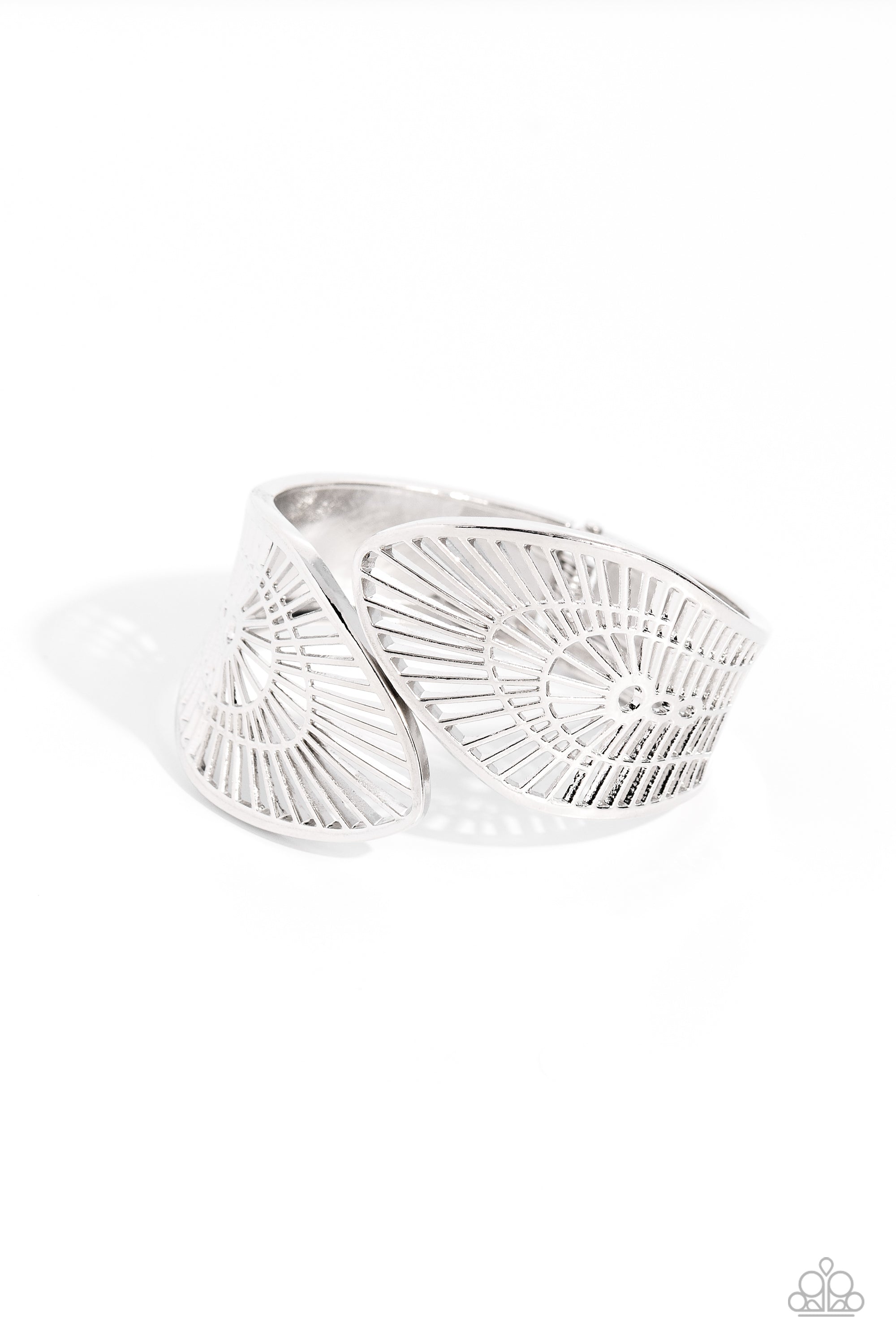 Palatial Palms Silver-bracelet